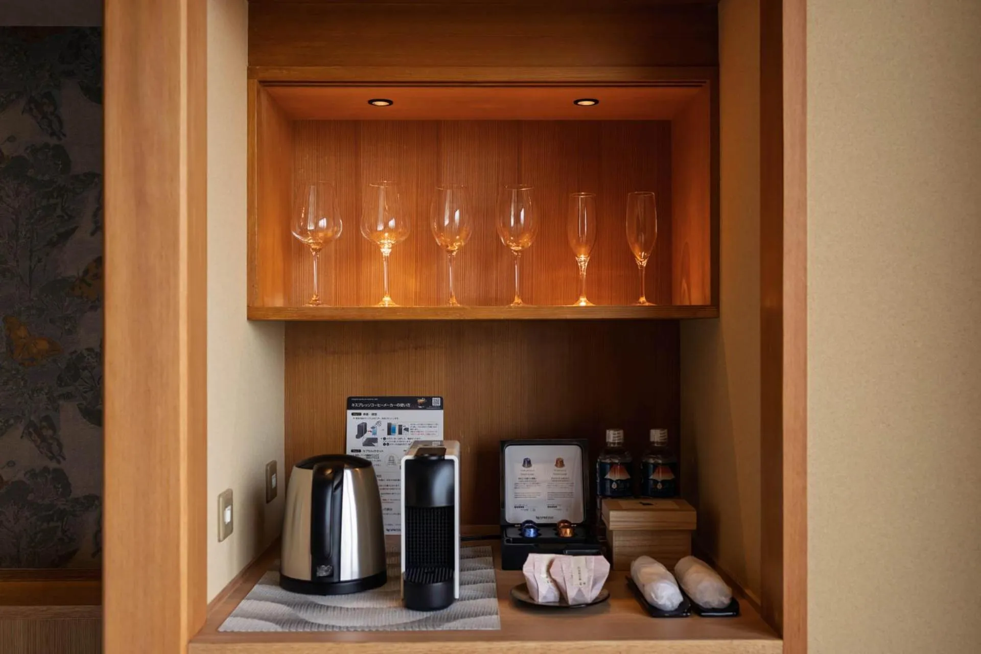 Food and drinks in Hotel Wakamizu