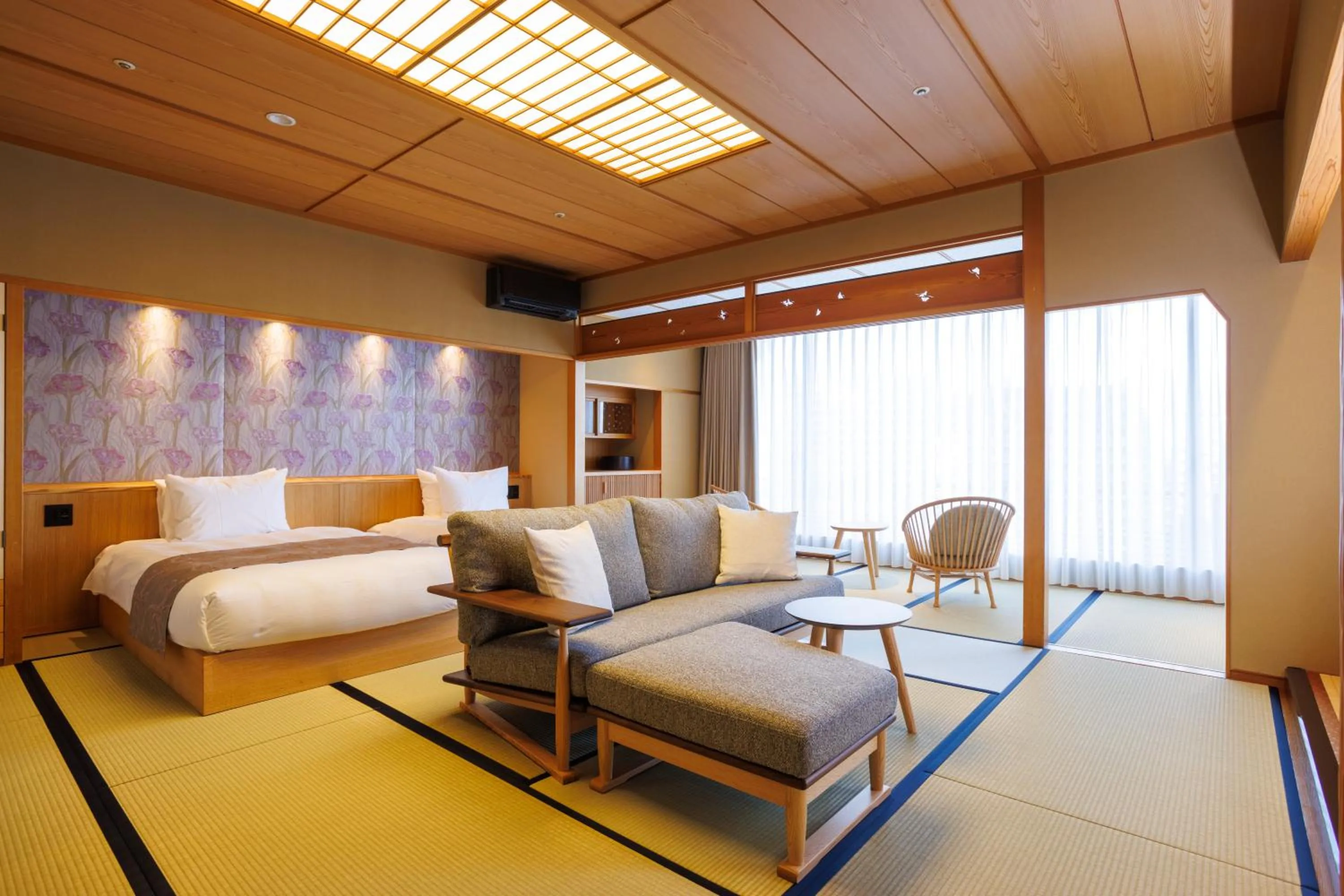 Bed in Hotel Wakamizu