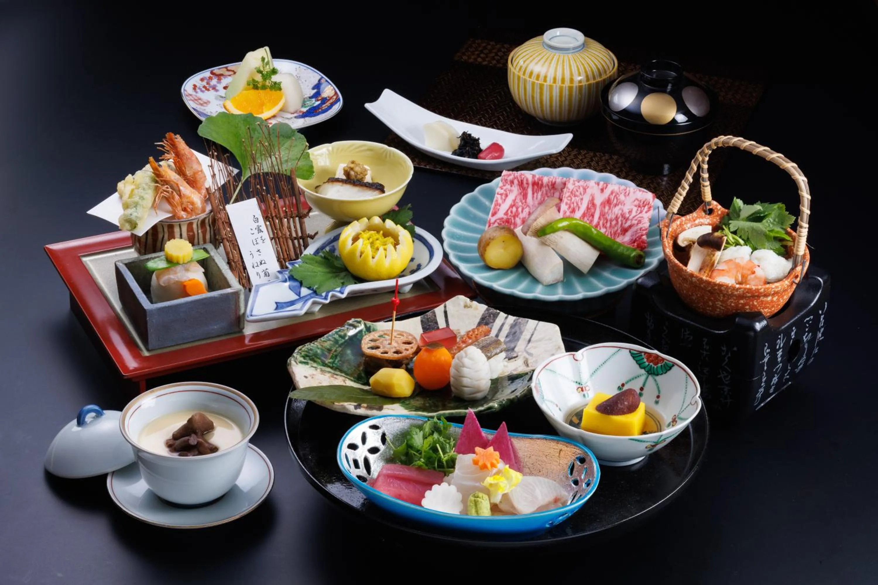 Food in Hotel Wakamizu