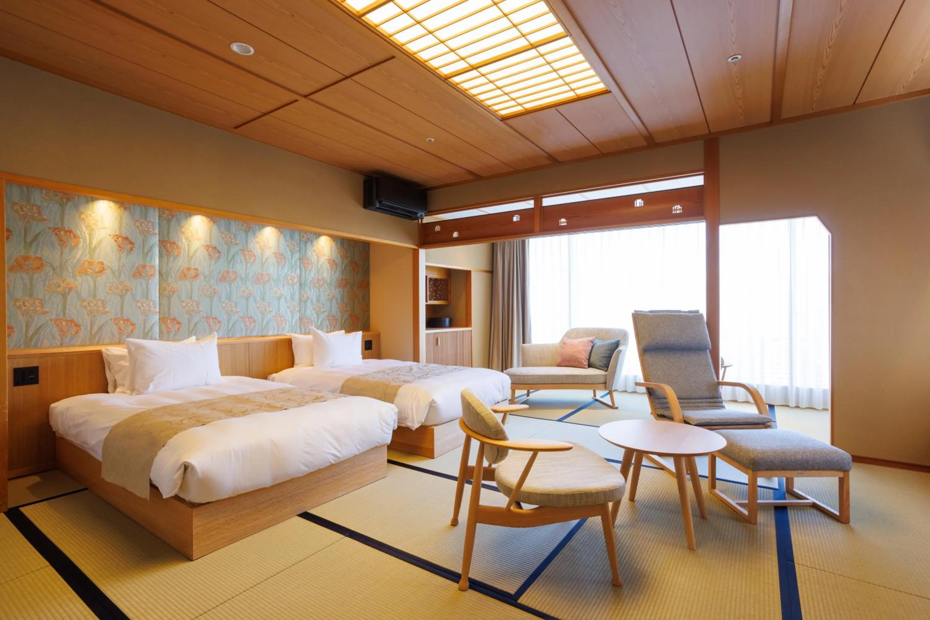 Bed in Hotel Wakamizu