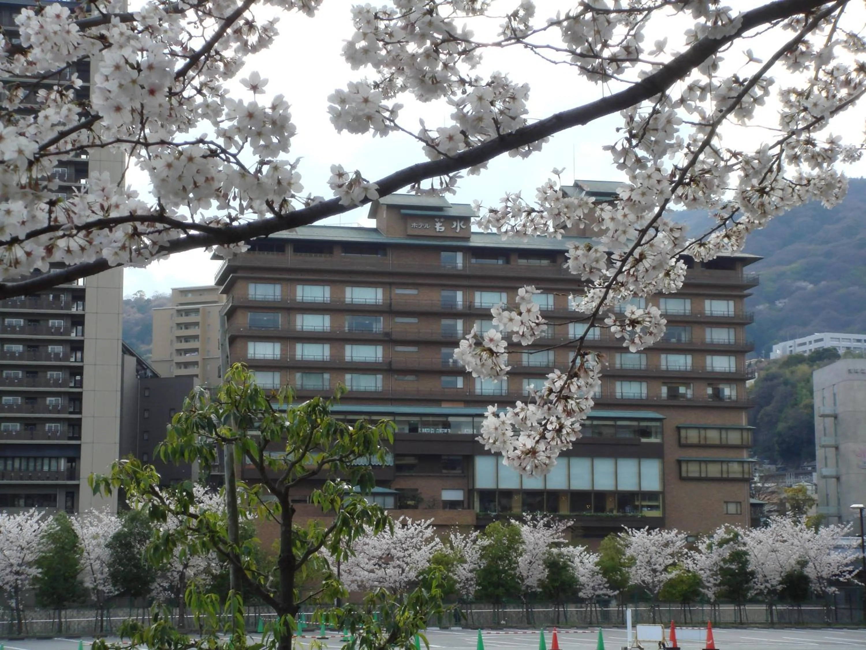 Facade/entrance in Hotel Wakamizu