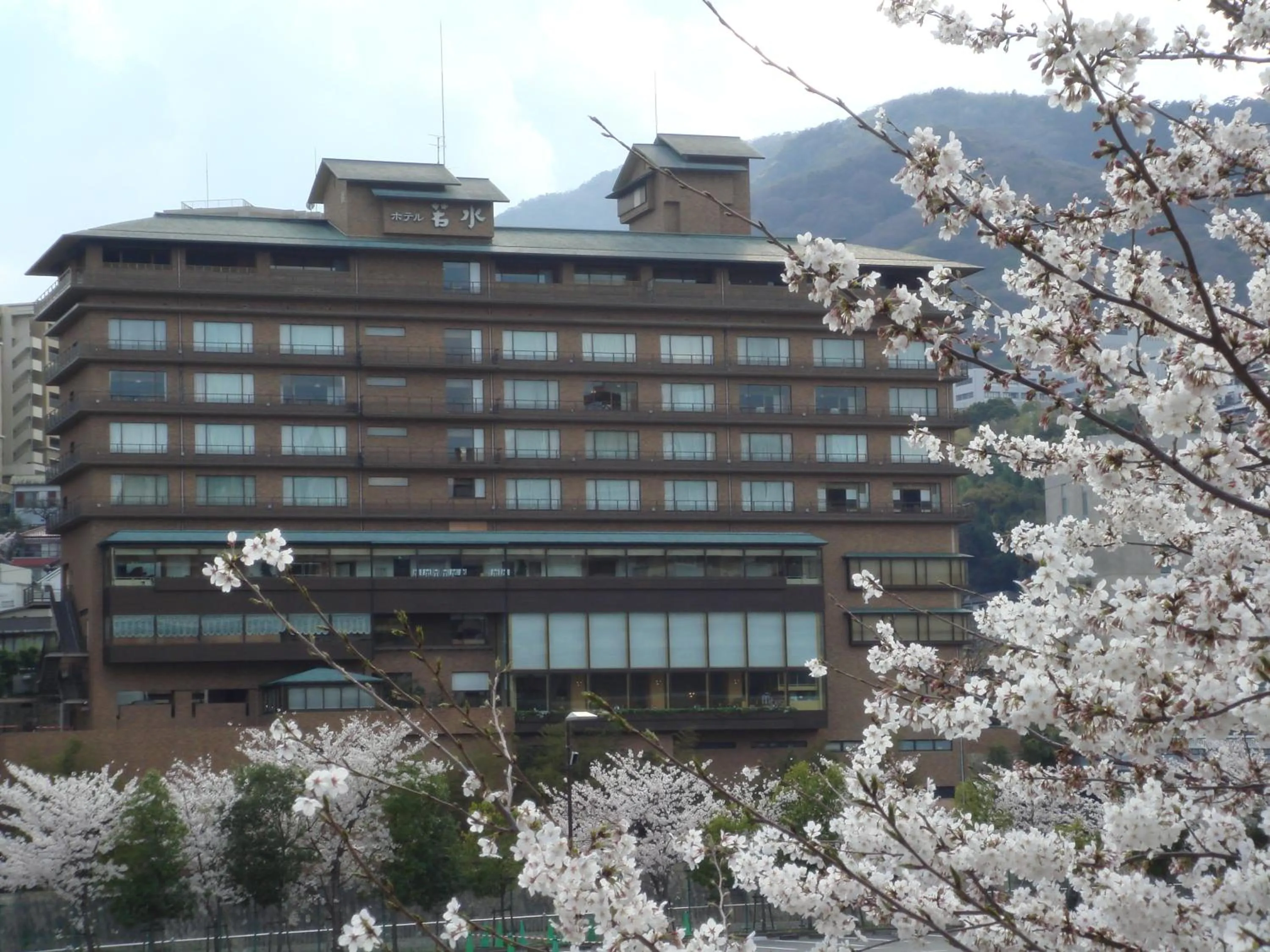 Facade/entrance in Hotel Wakamizu