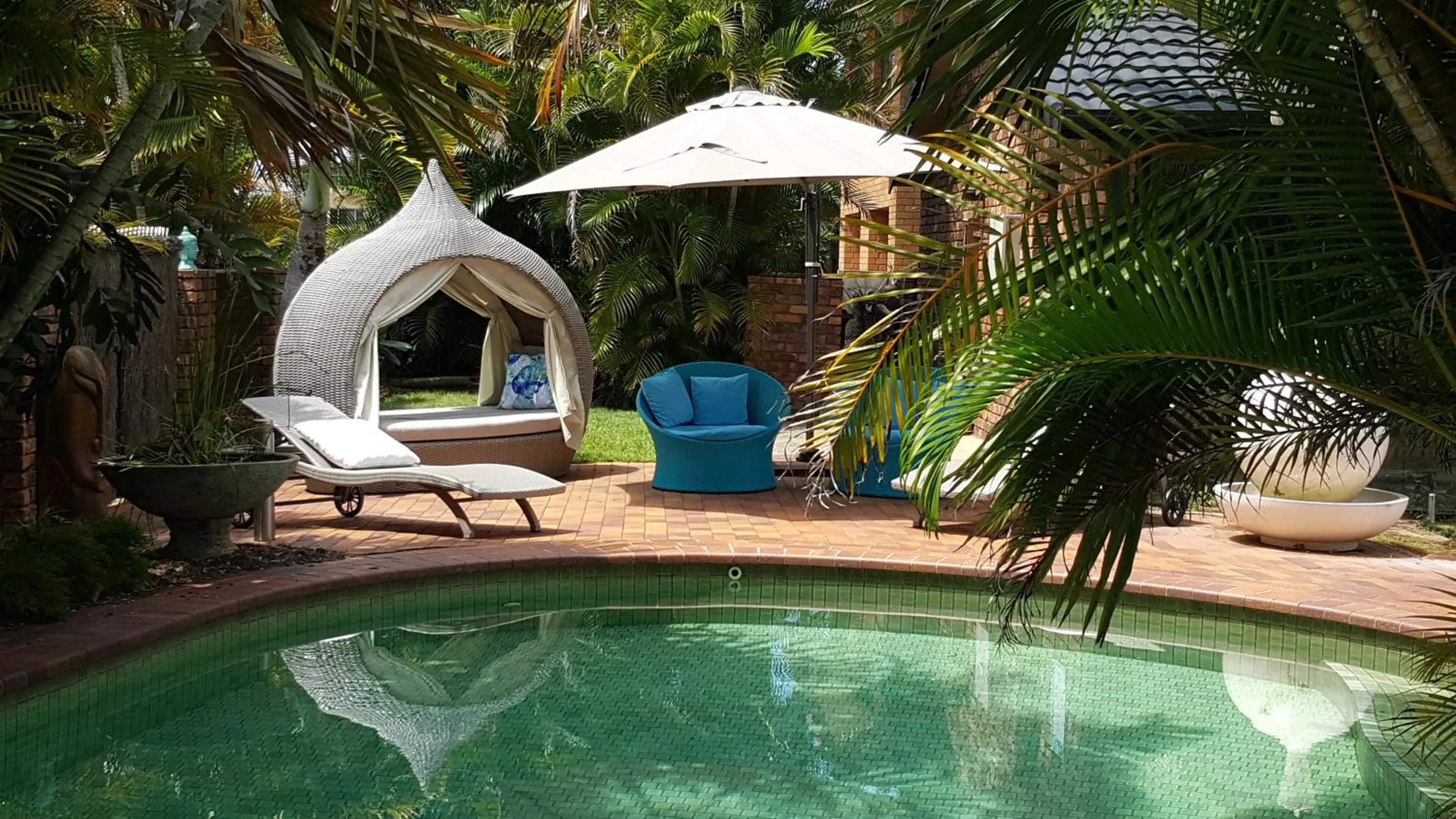 Swimming pool in Ballina Palms Boutique Motel