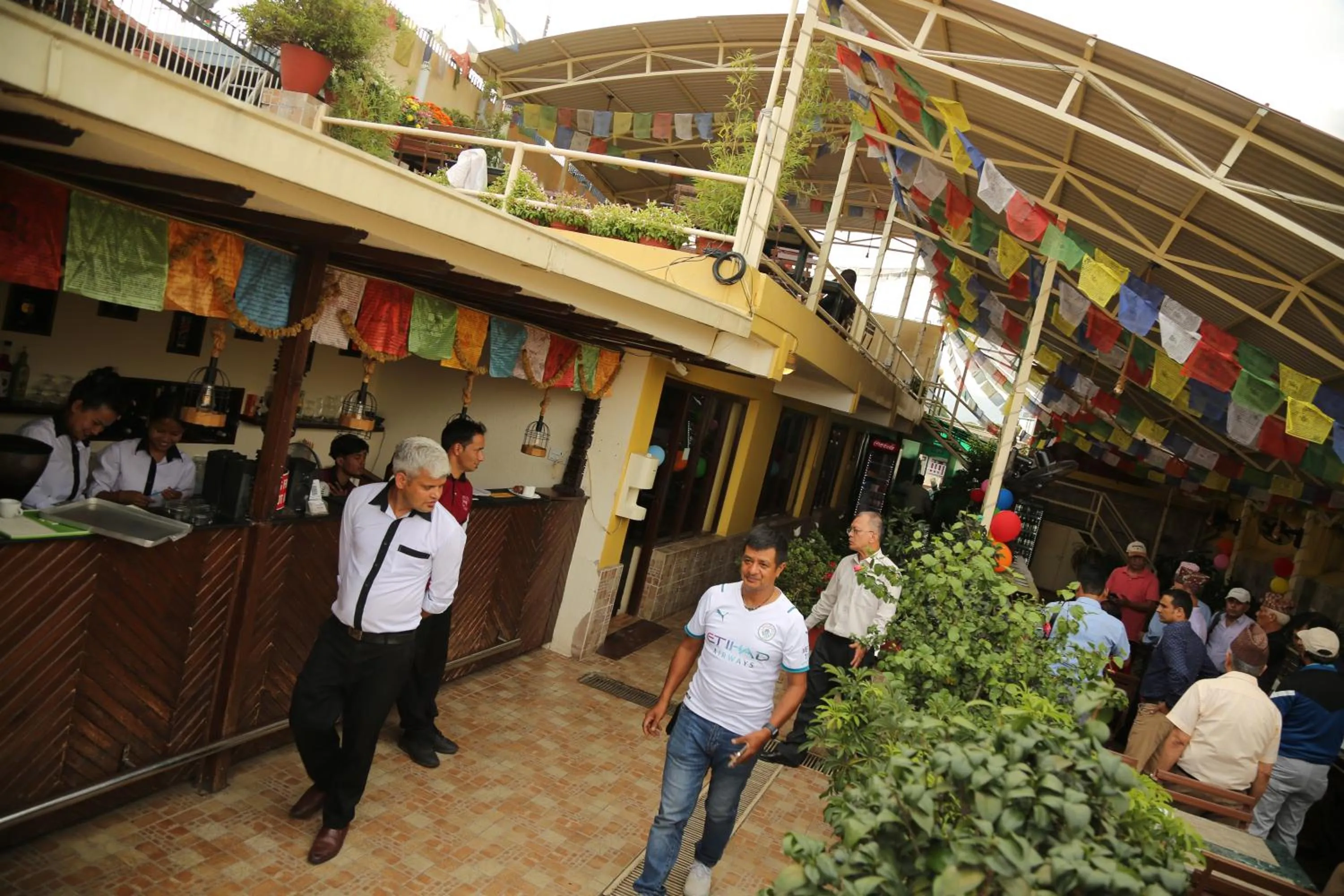 Restaurant/places to eat in Boudha Stupa View Guest House