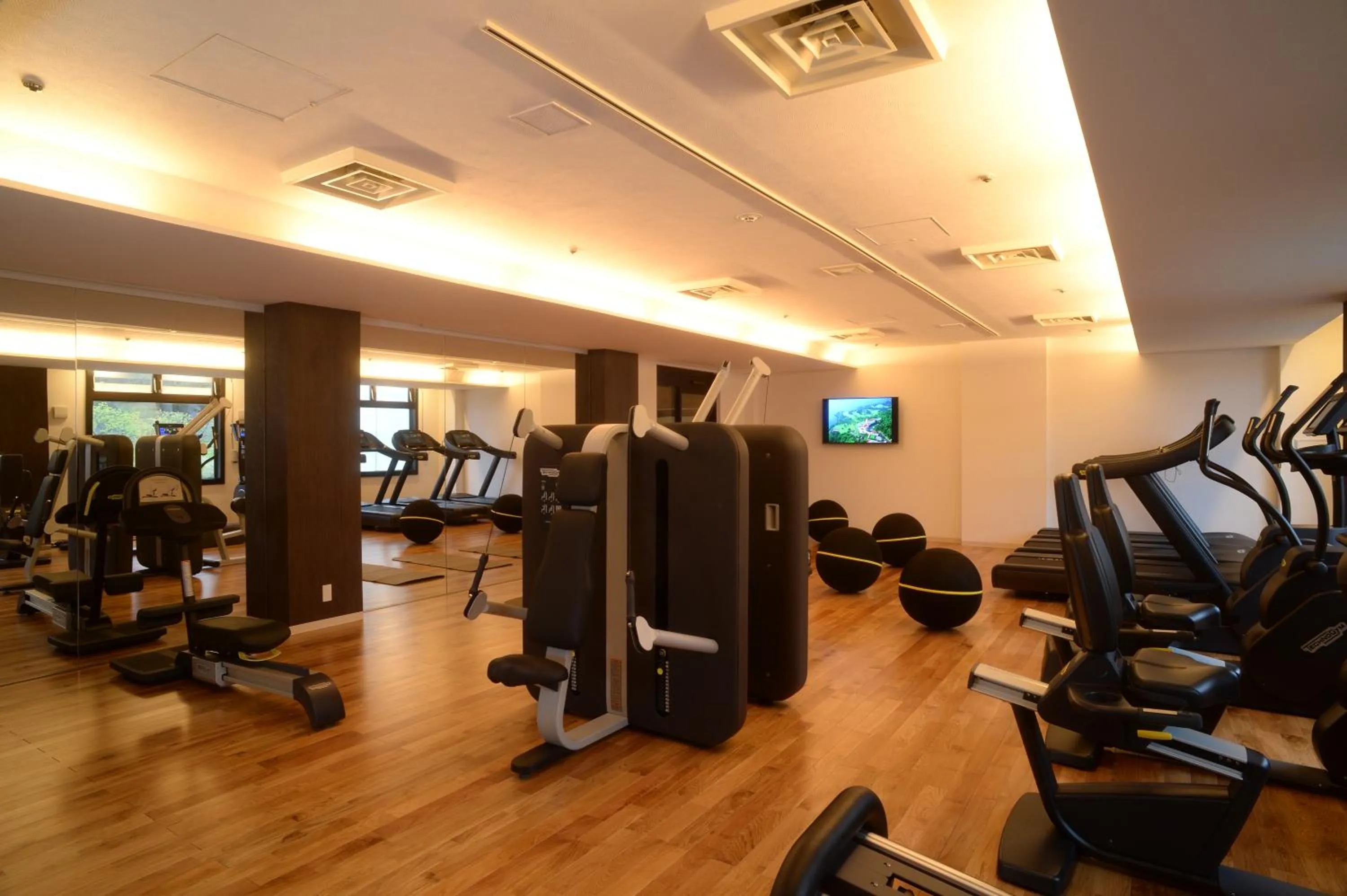 Fitness centre/facilities in Kawana Hotel