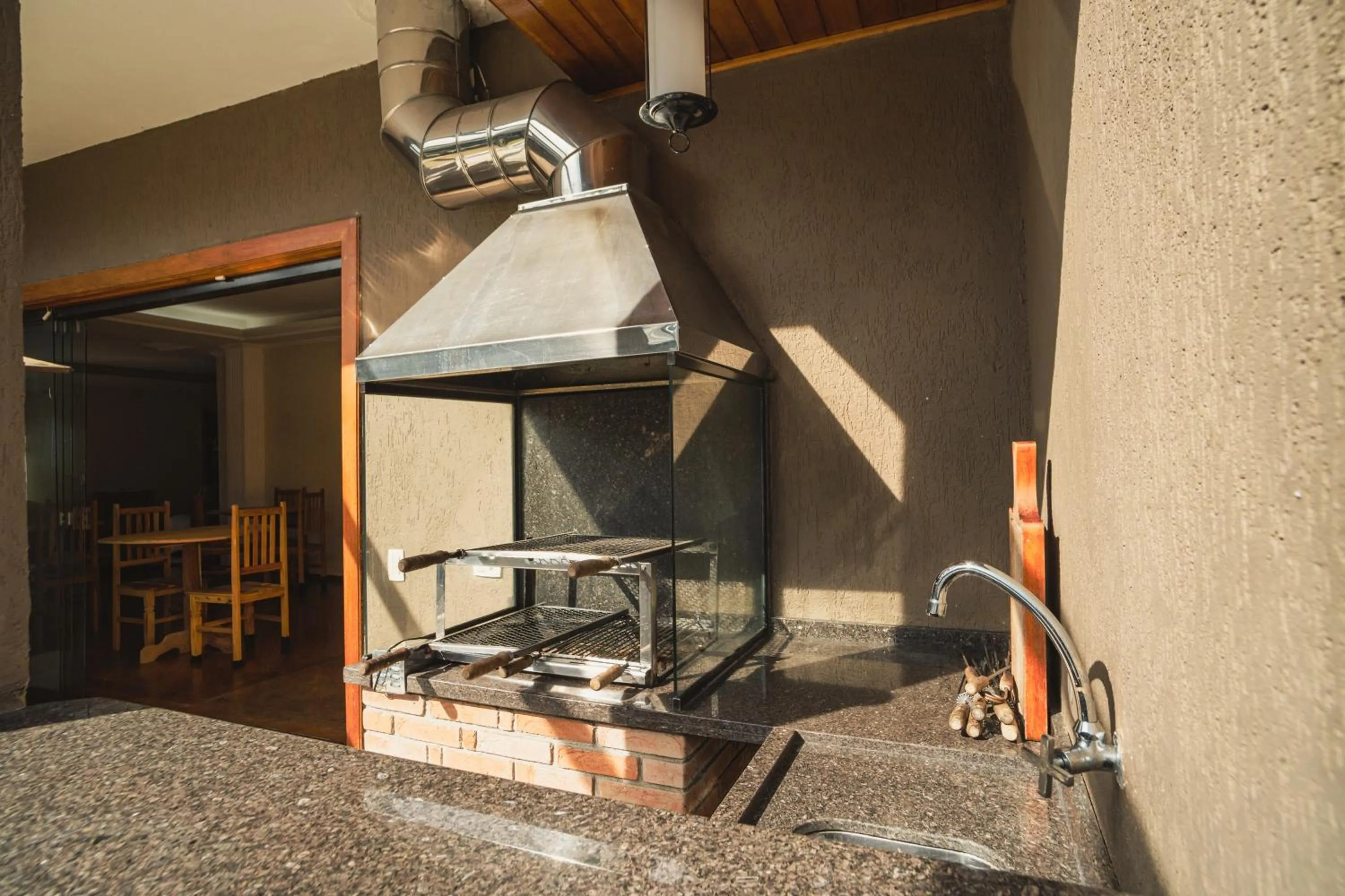 BBQ facilities in Recanto Ninho Verde Village