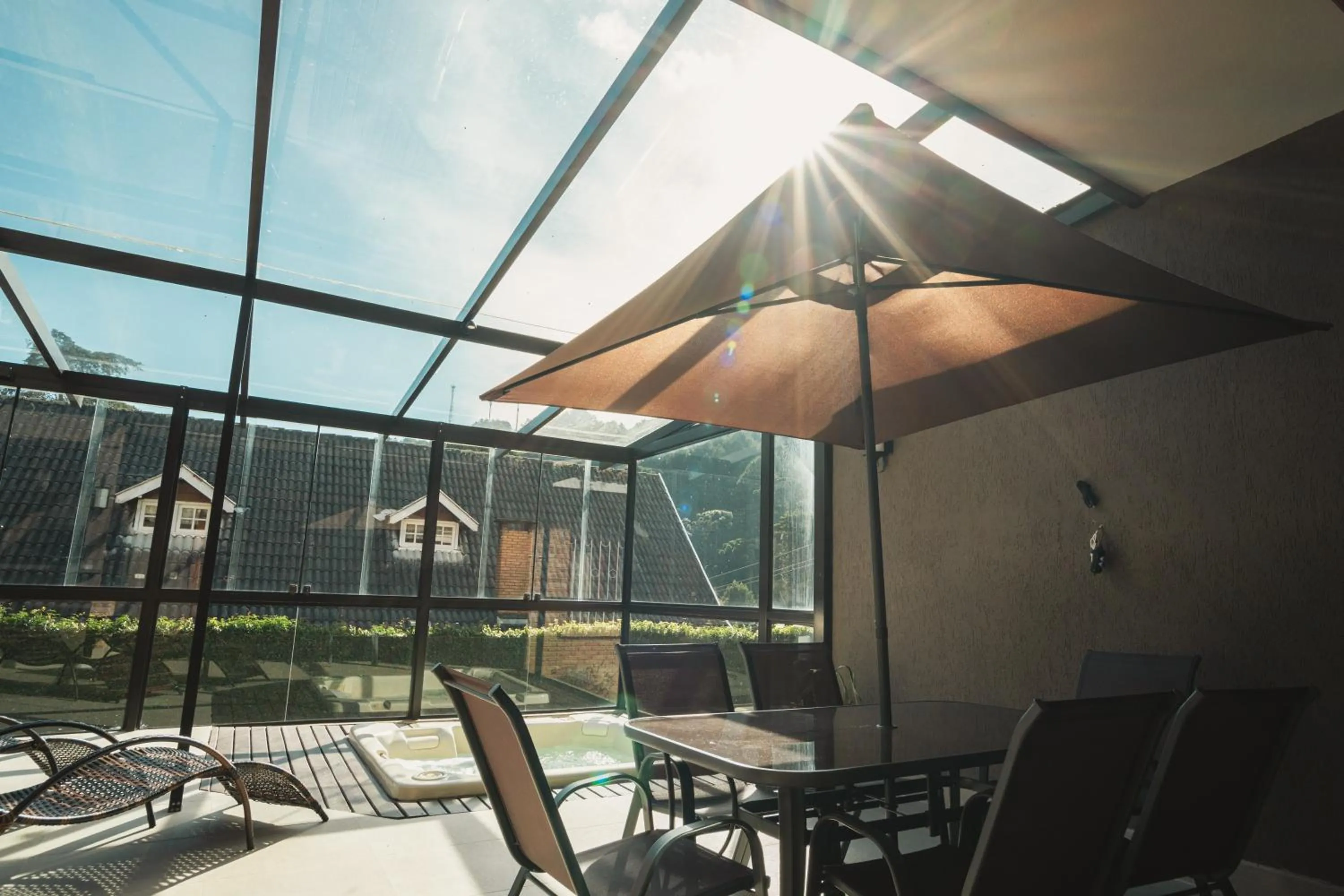 Solarium in Recanto Ninho Verde Village