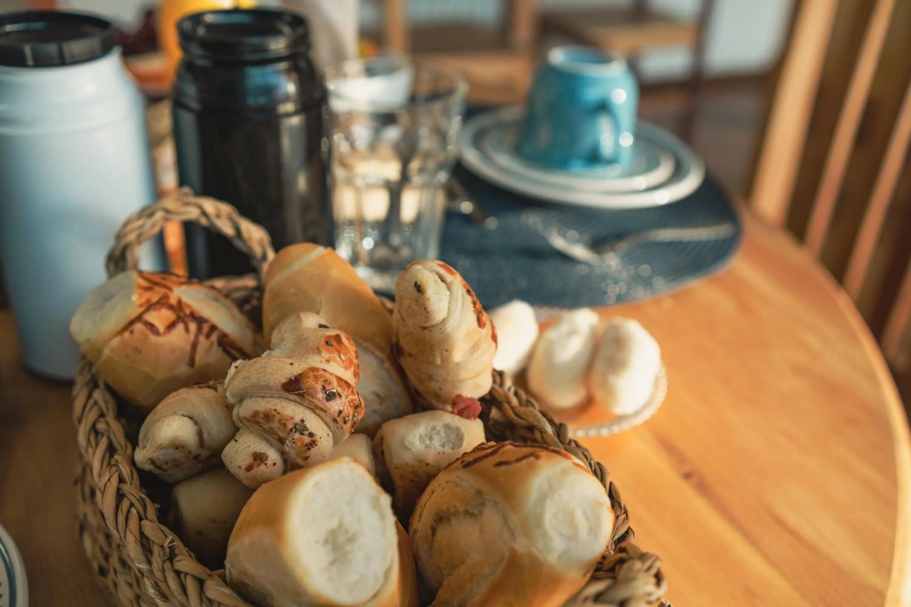 Continental breakfast in Recanto Ninho Verde Village