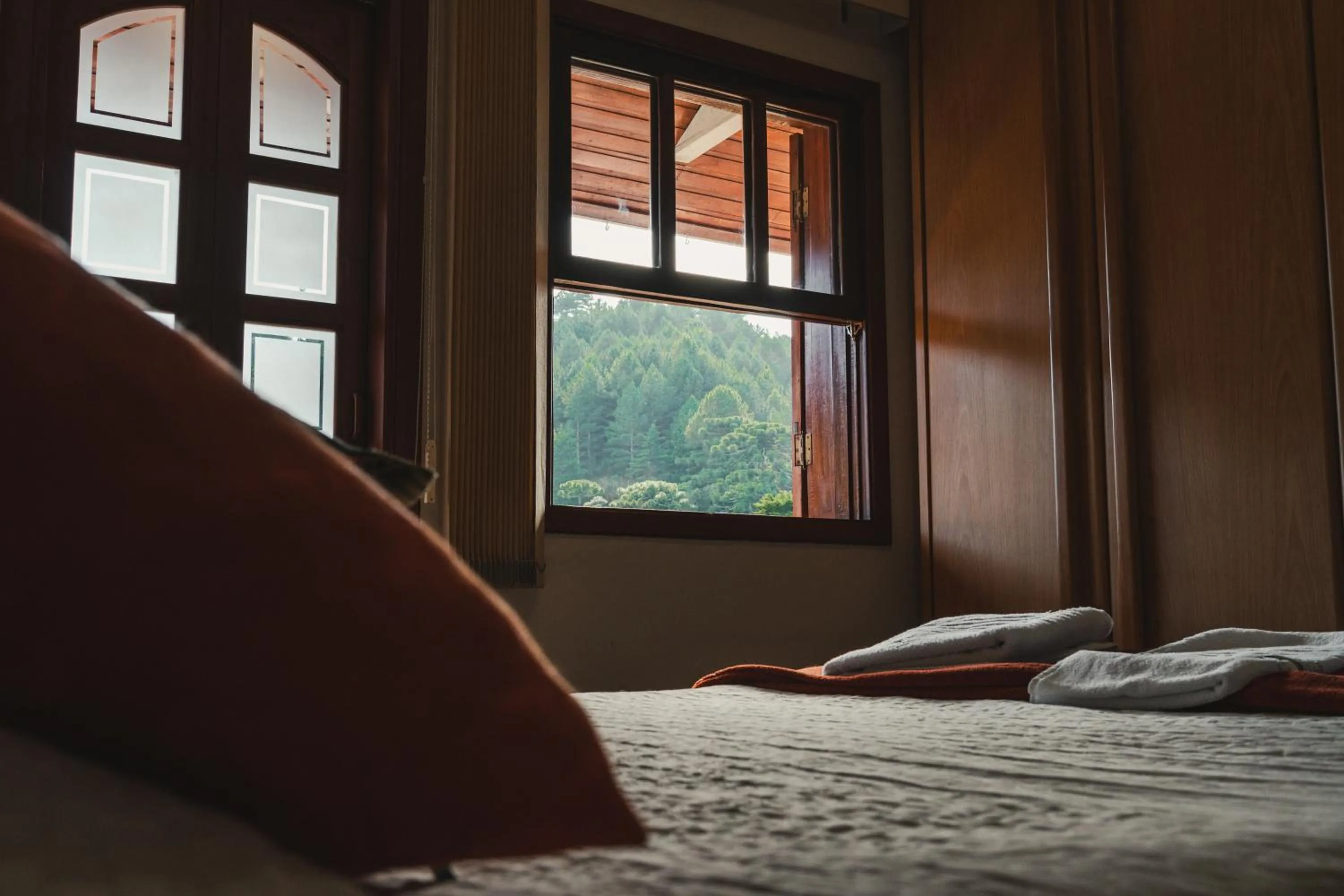 View (from property/room), Bed in Recanto Ninho Verde Village