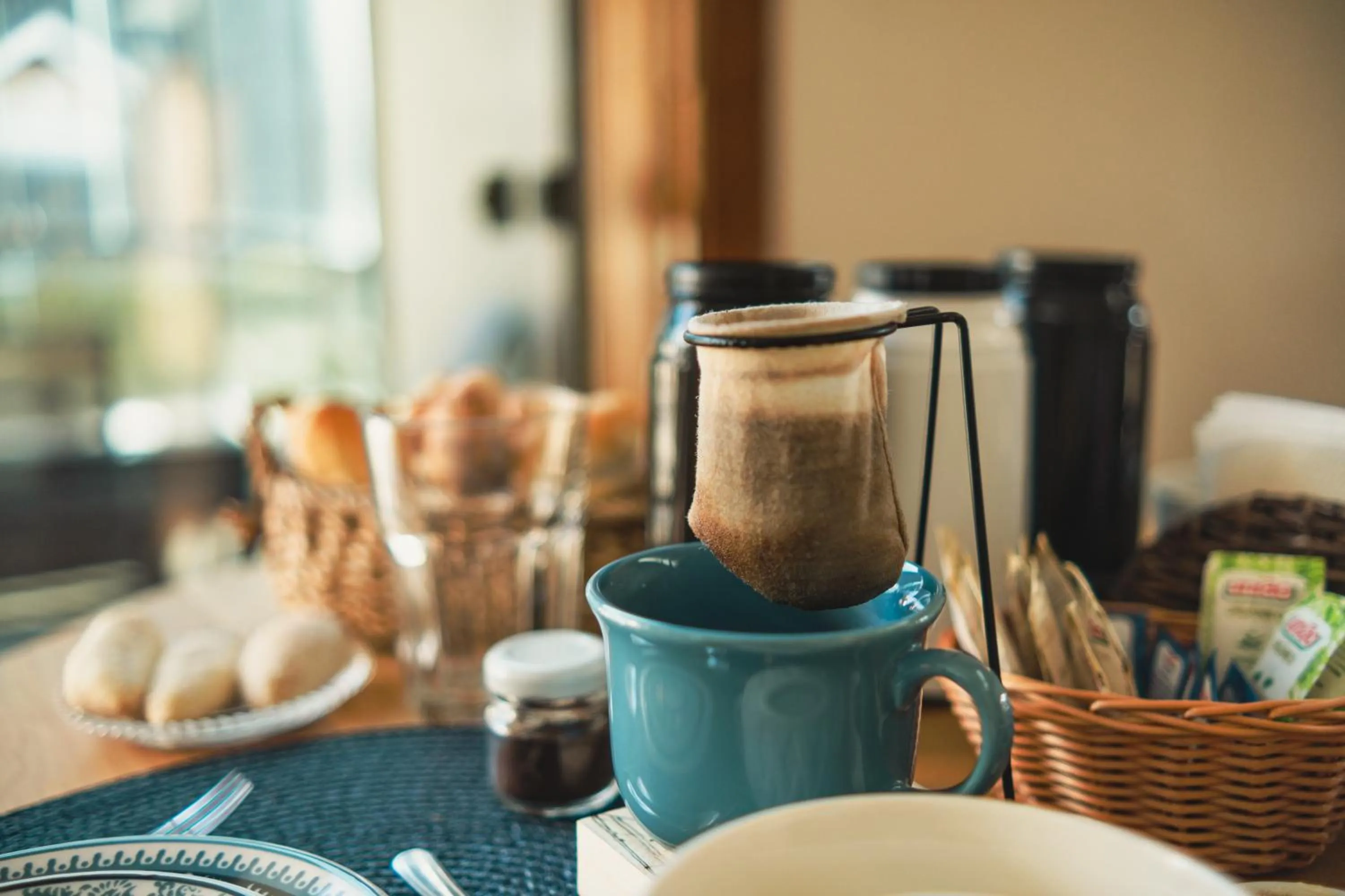 Continental breakfast in Recanto Ninho Verde Village