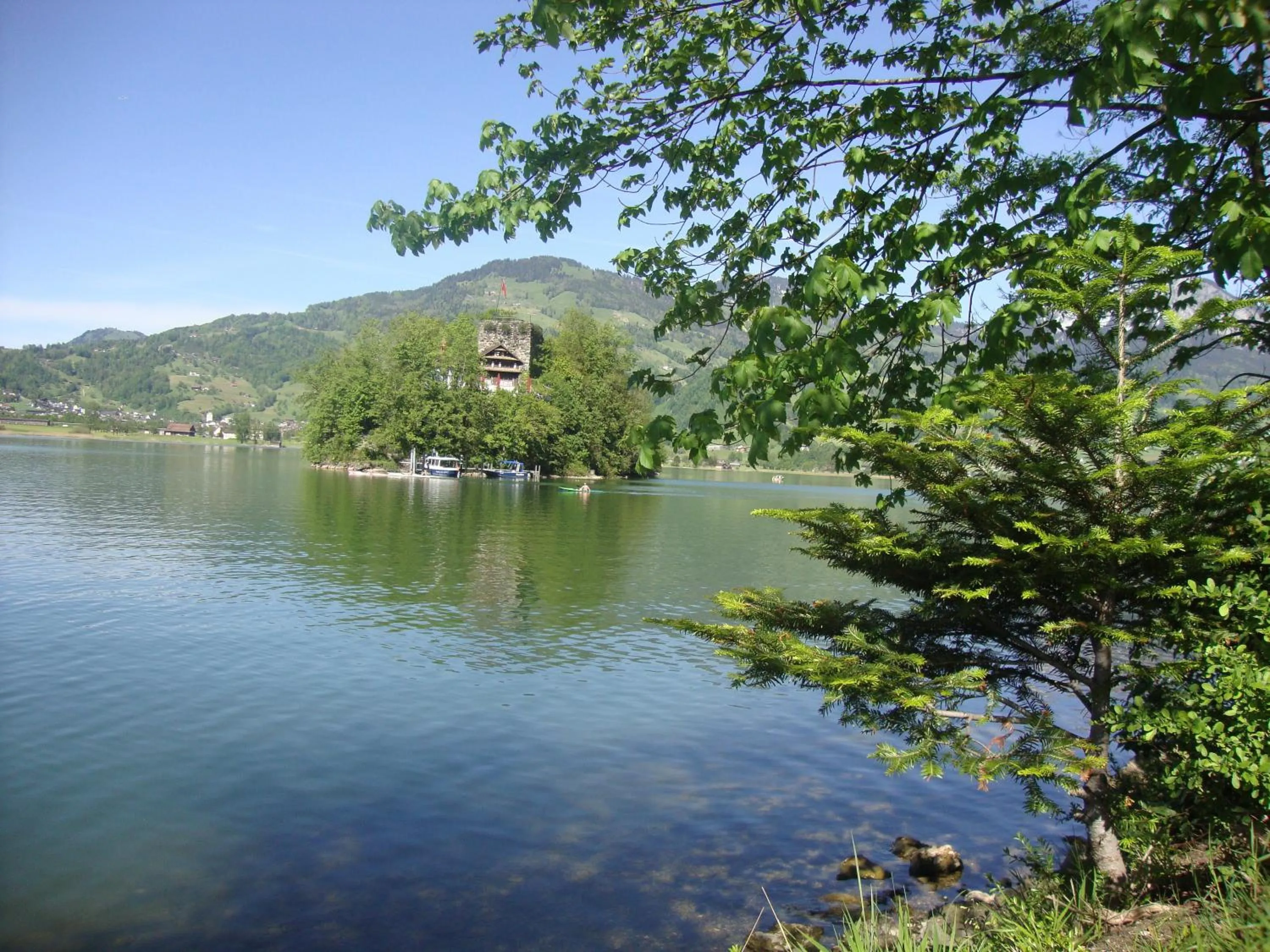 Nearby landmark in Hirschfarm, Goldau