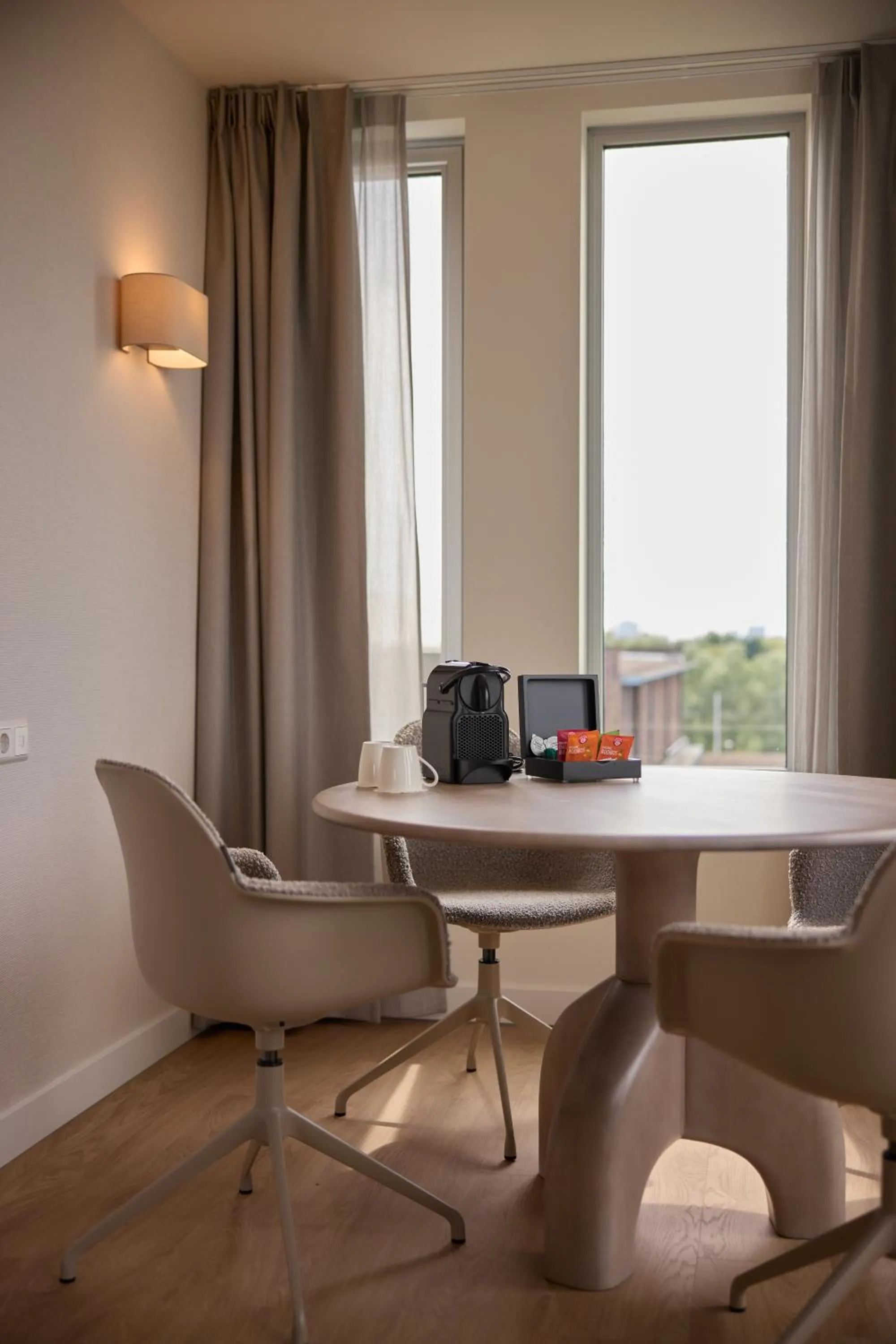 Seating area in WestCord Art Hotel Amsterdam 4 stars