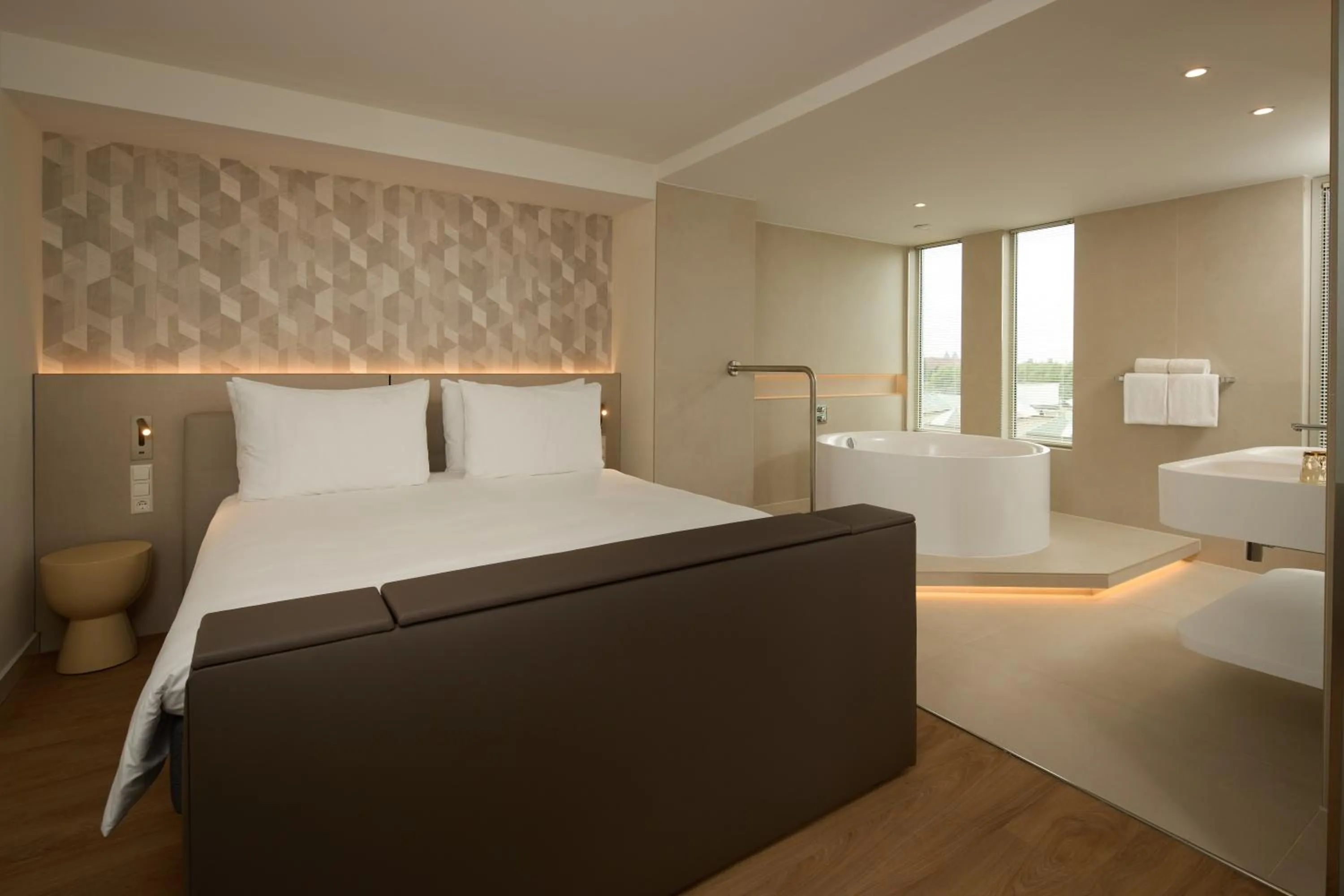 Bedroom, Bed in WestCord Art Hotel Amsterdam 4 stars