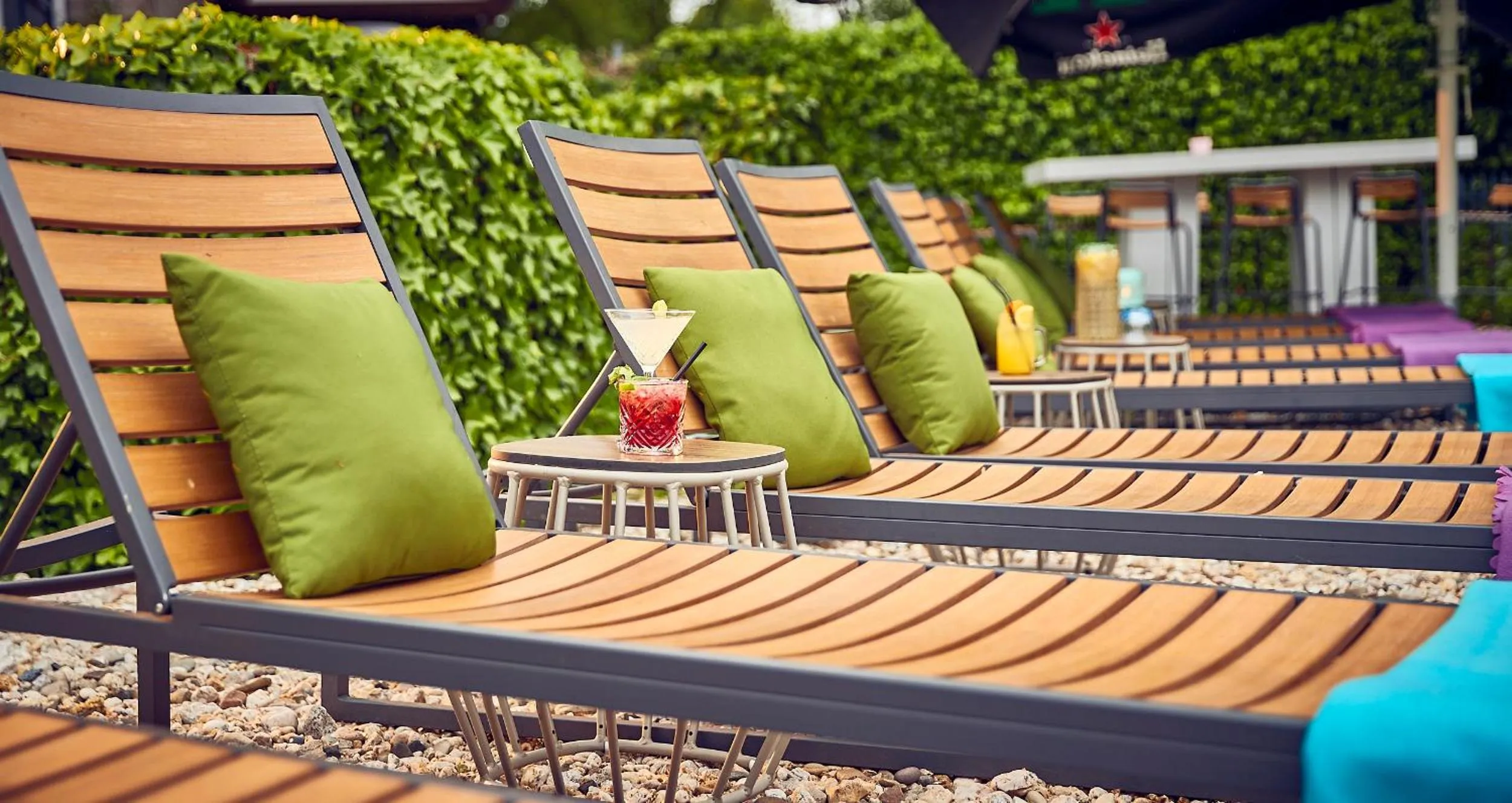 Garden in WestCord Art Hotel Amsterdam 4 stars