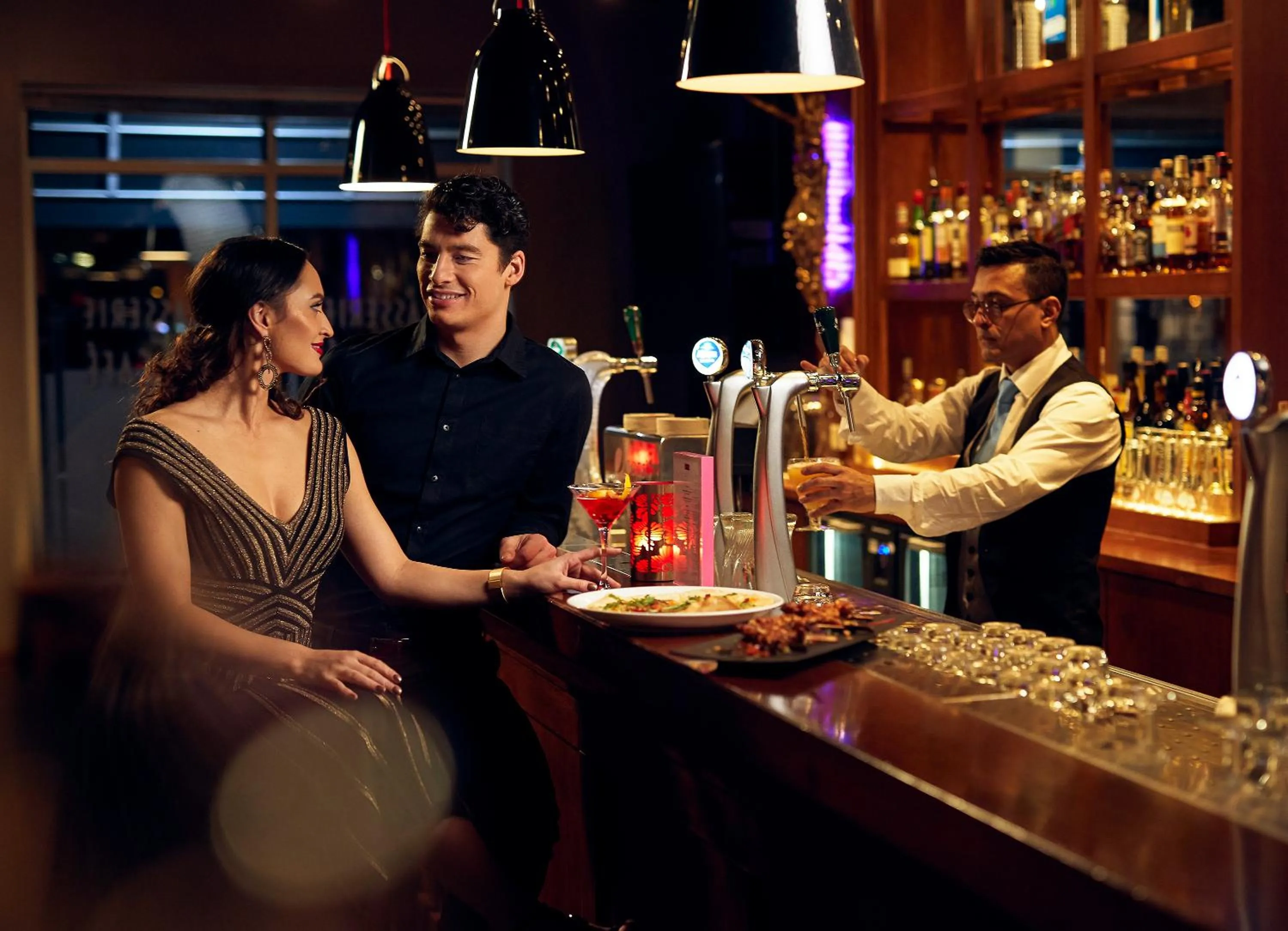 Lounge or bar in WestCord Art Hotel Amsterdam 4 stars