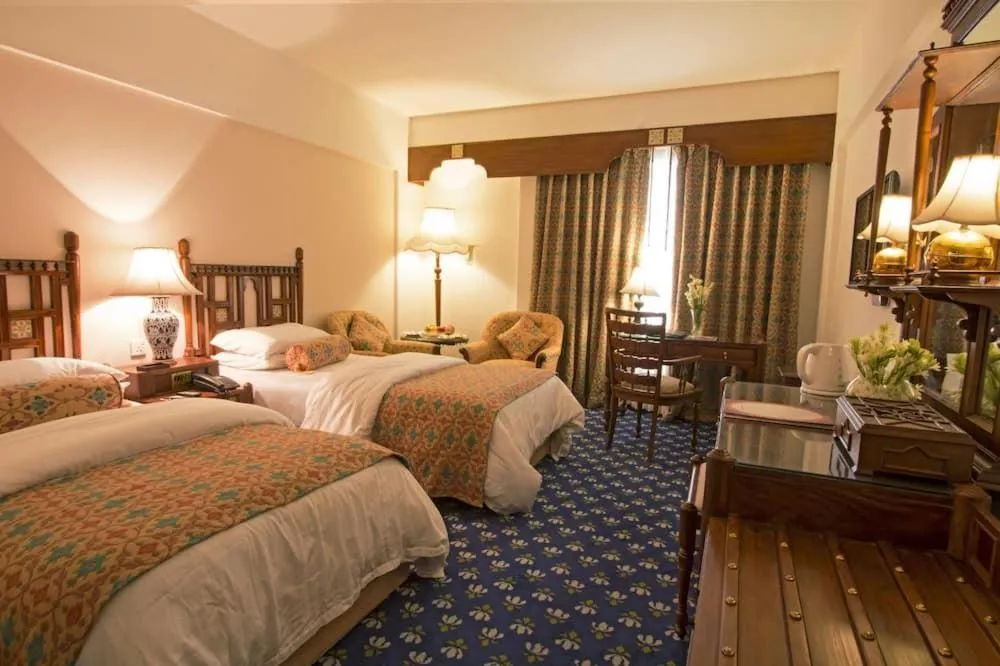 Bed in Faisalabad Serena Hotel