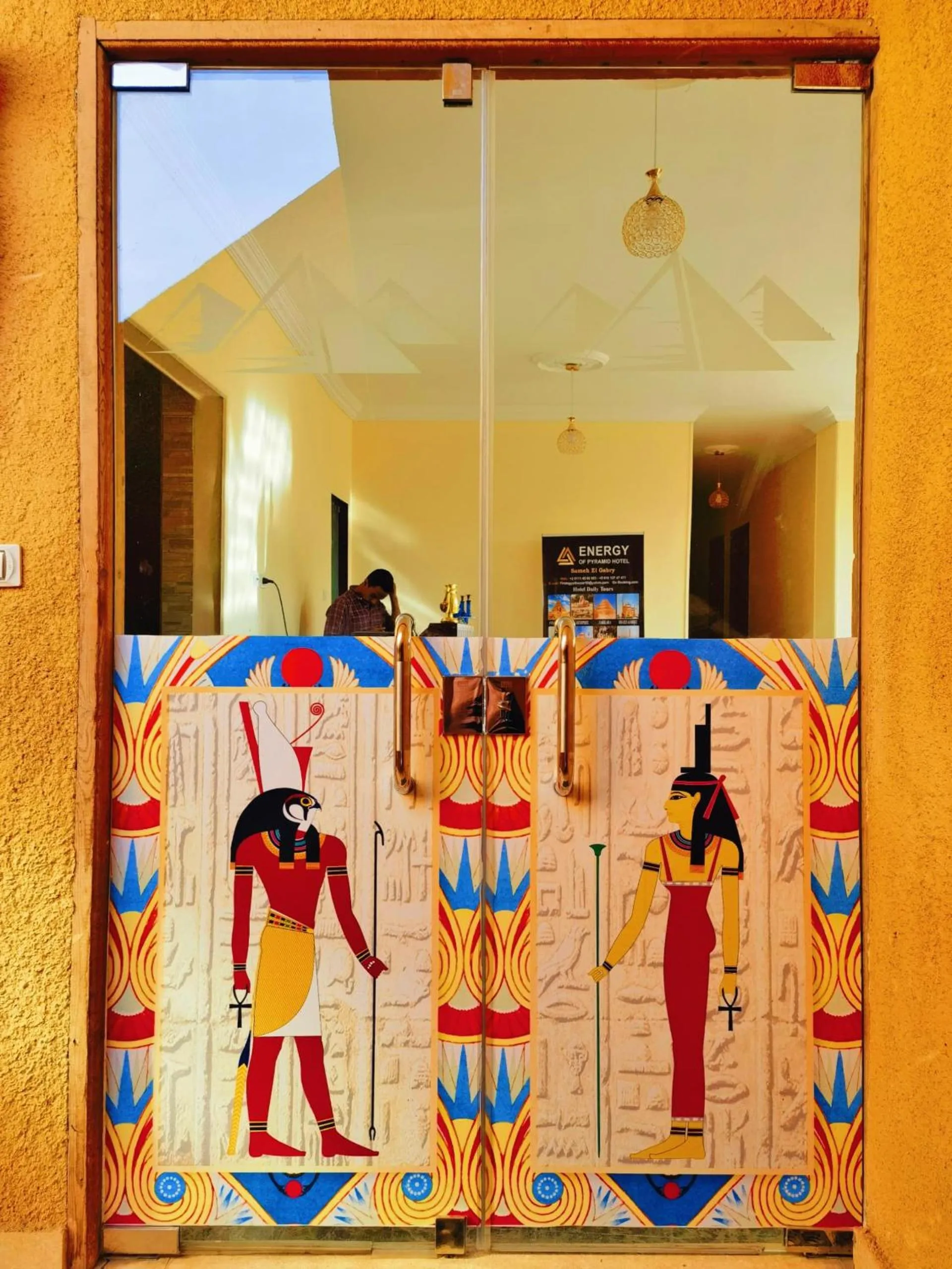 Property building in Energy Of Pyramid Hotel