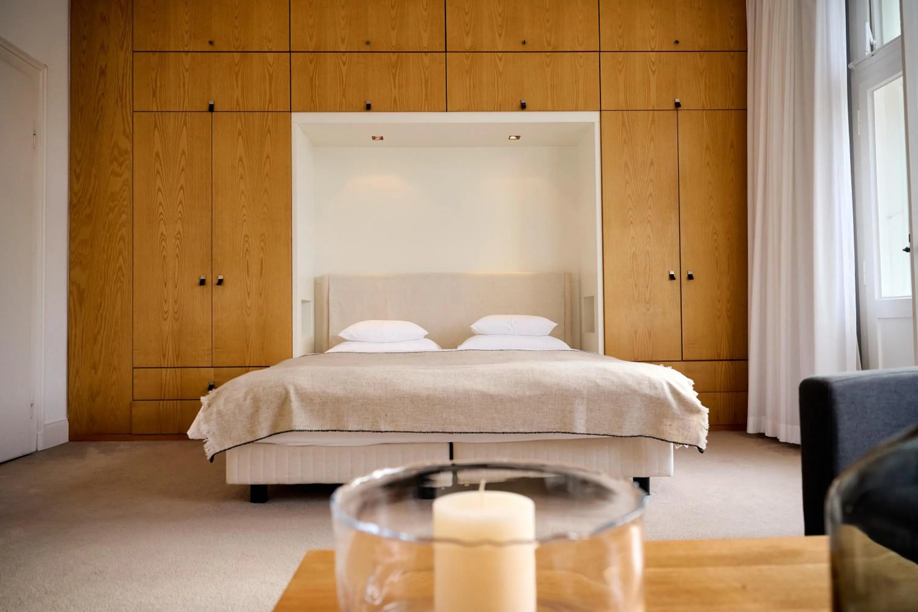 Photo of the whole room, Bed in Hotel Haus Norderney