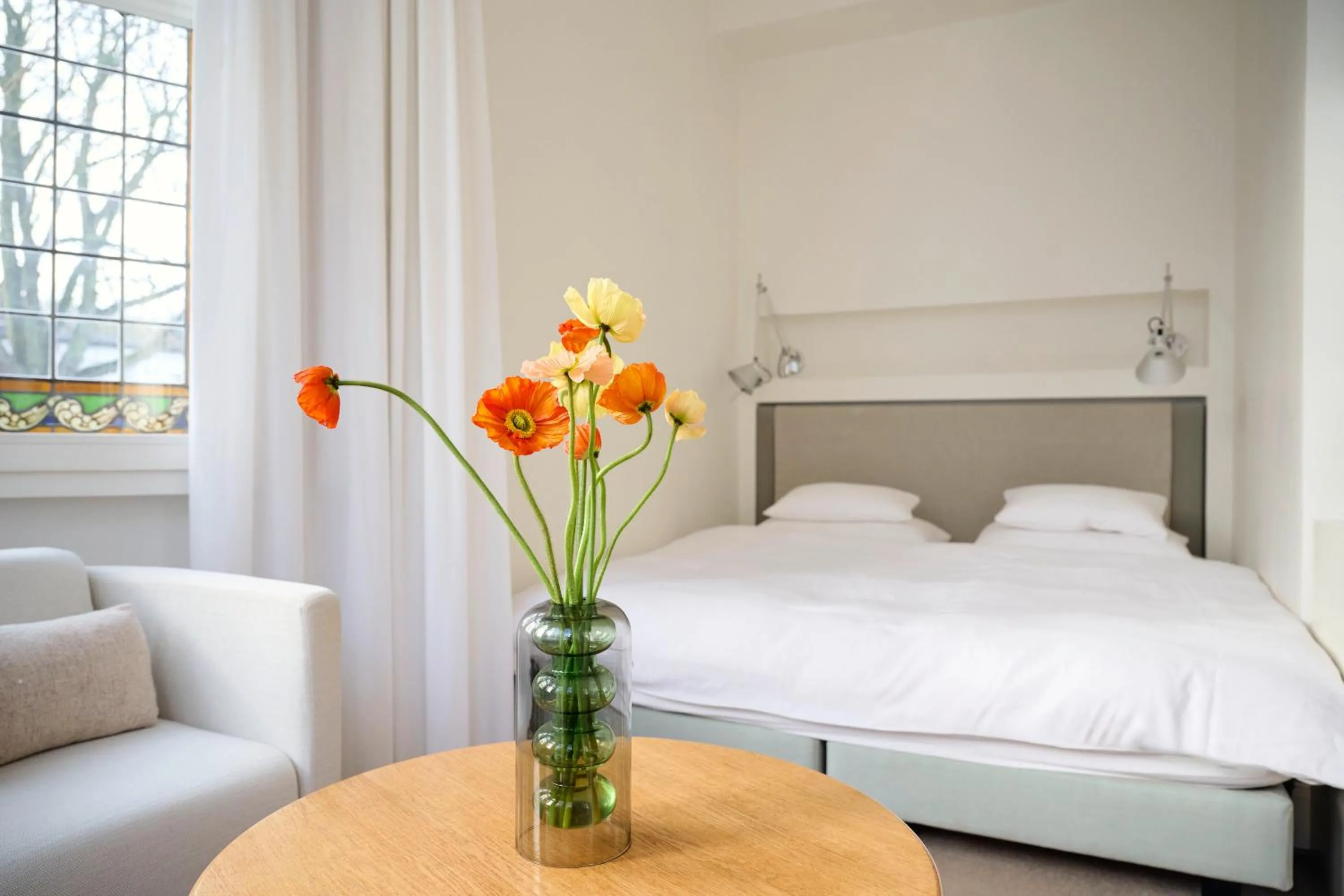 Photo of the whole room, Bed in Hotel Haus Norderney