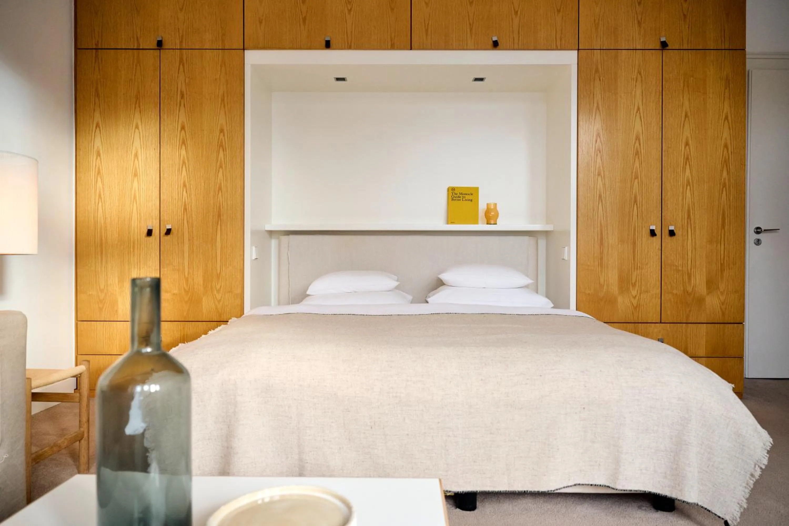 Photo of the whole room, Bed in Hotel Haus Norderney