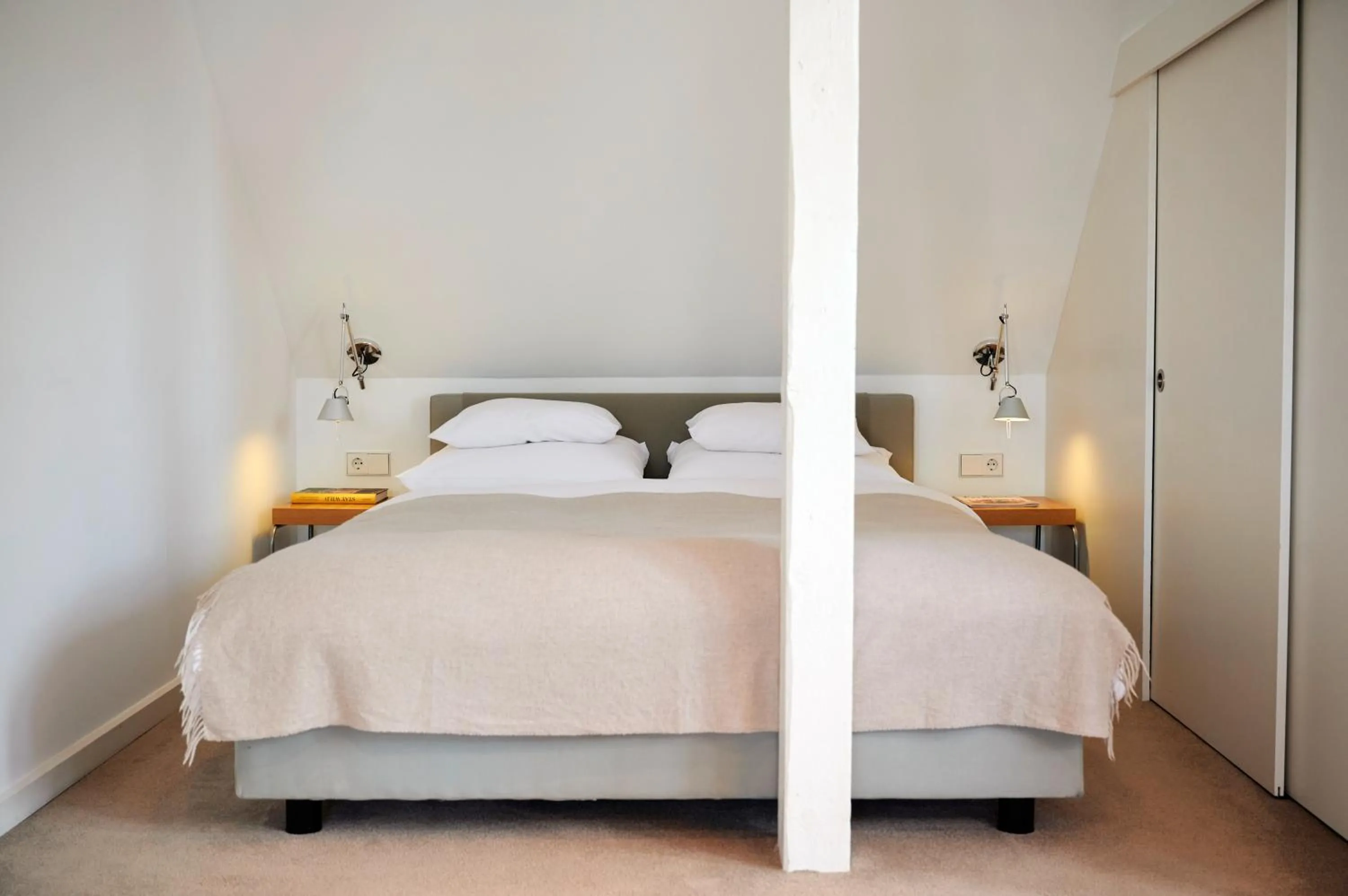 Photo of the whole room, Bed in Hotel Haus Norderney