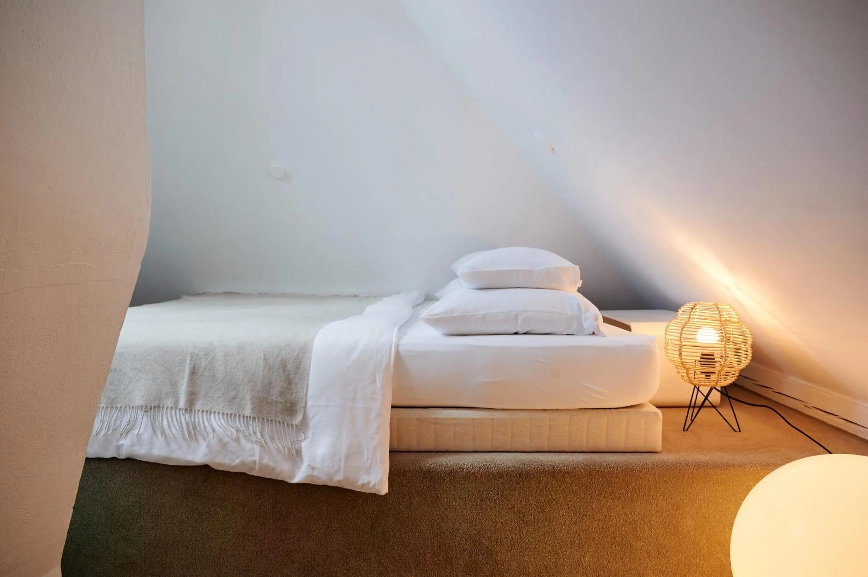 Photo of the whole room, Bed in Hotel Haus Norderney