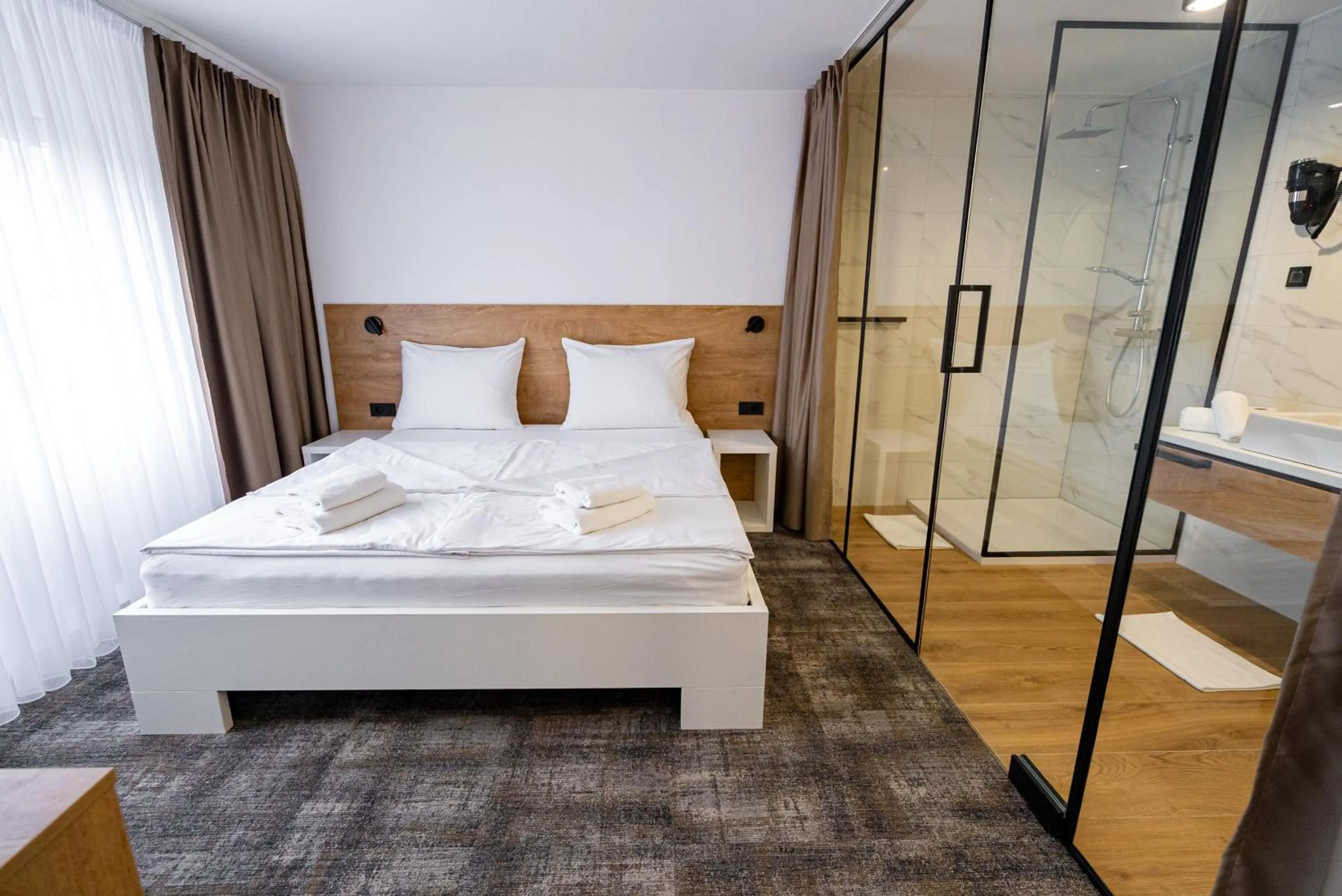 Bed in City Hotel Krško