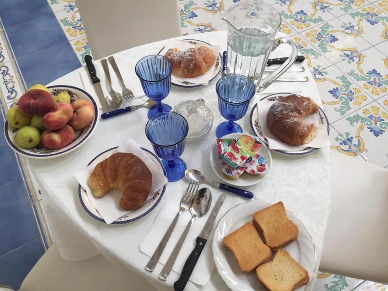 Italian breakfast in Arte & Mare