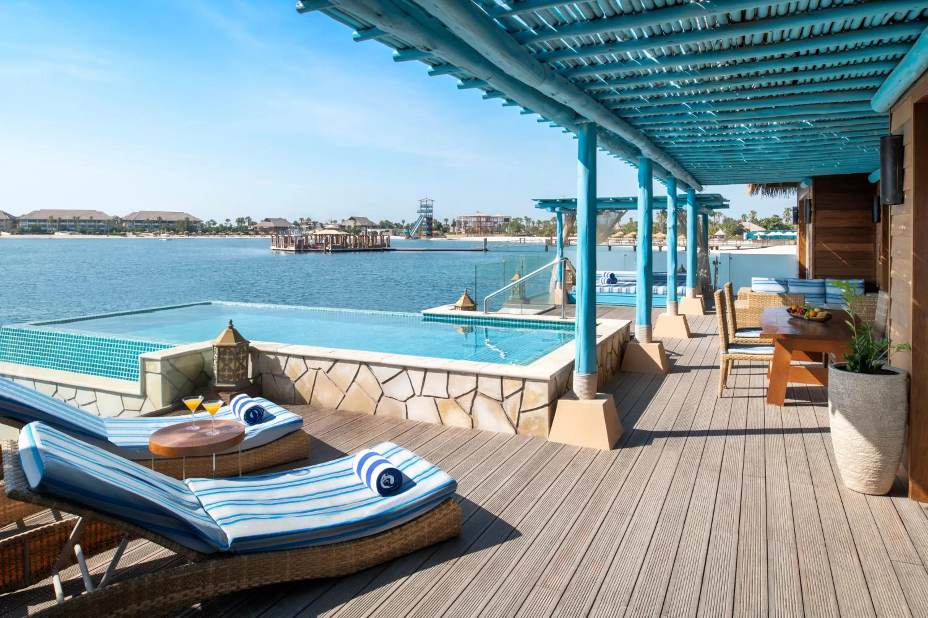 Balcony/Terrace in Banana Island Resort Doha by Anantara