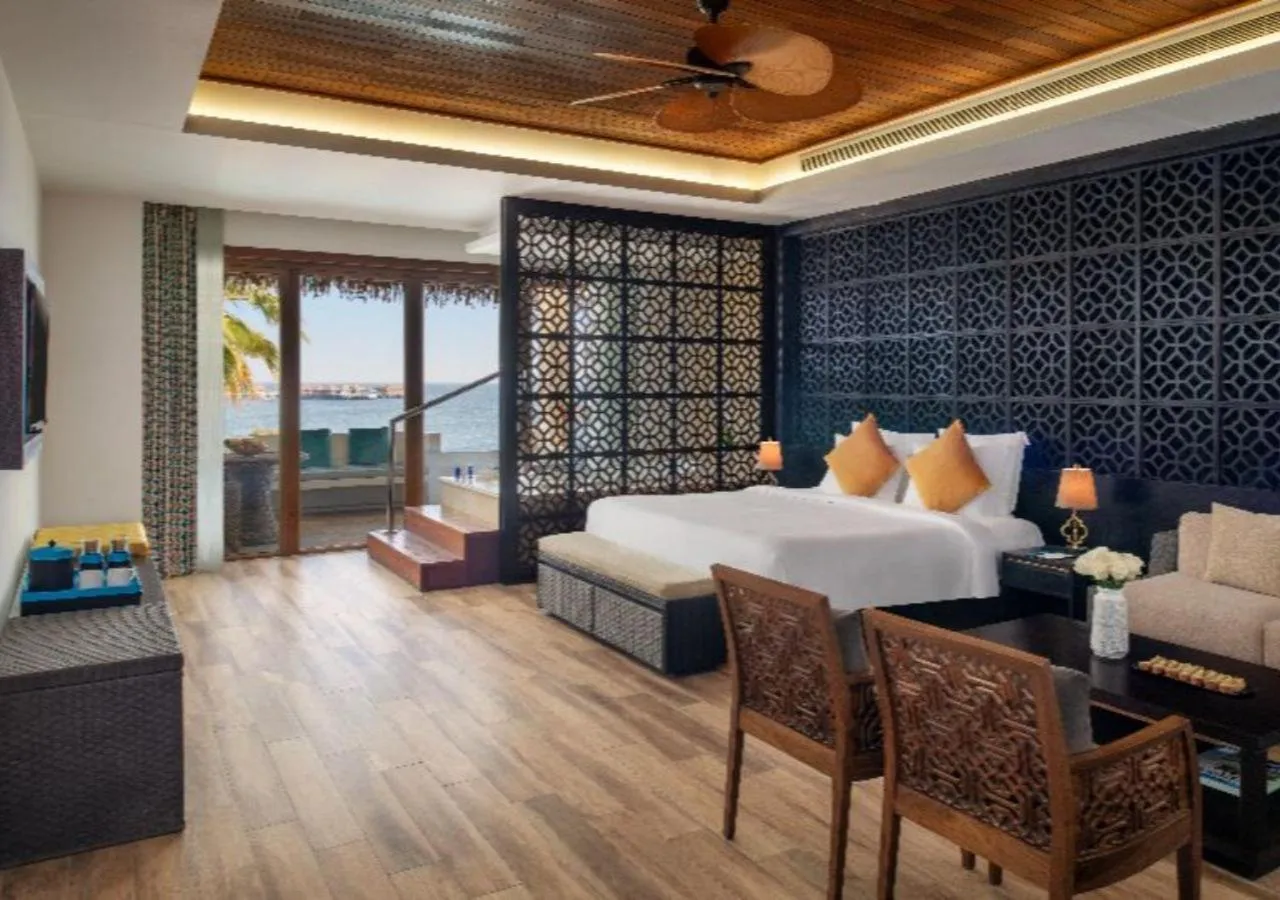 Bedroom, Bed in Banana Island Resort Doha by Anantara