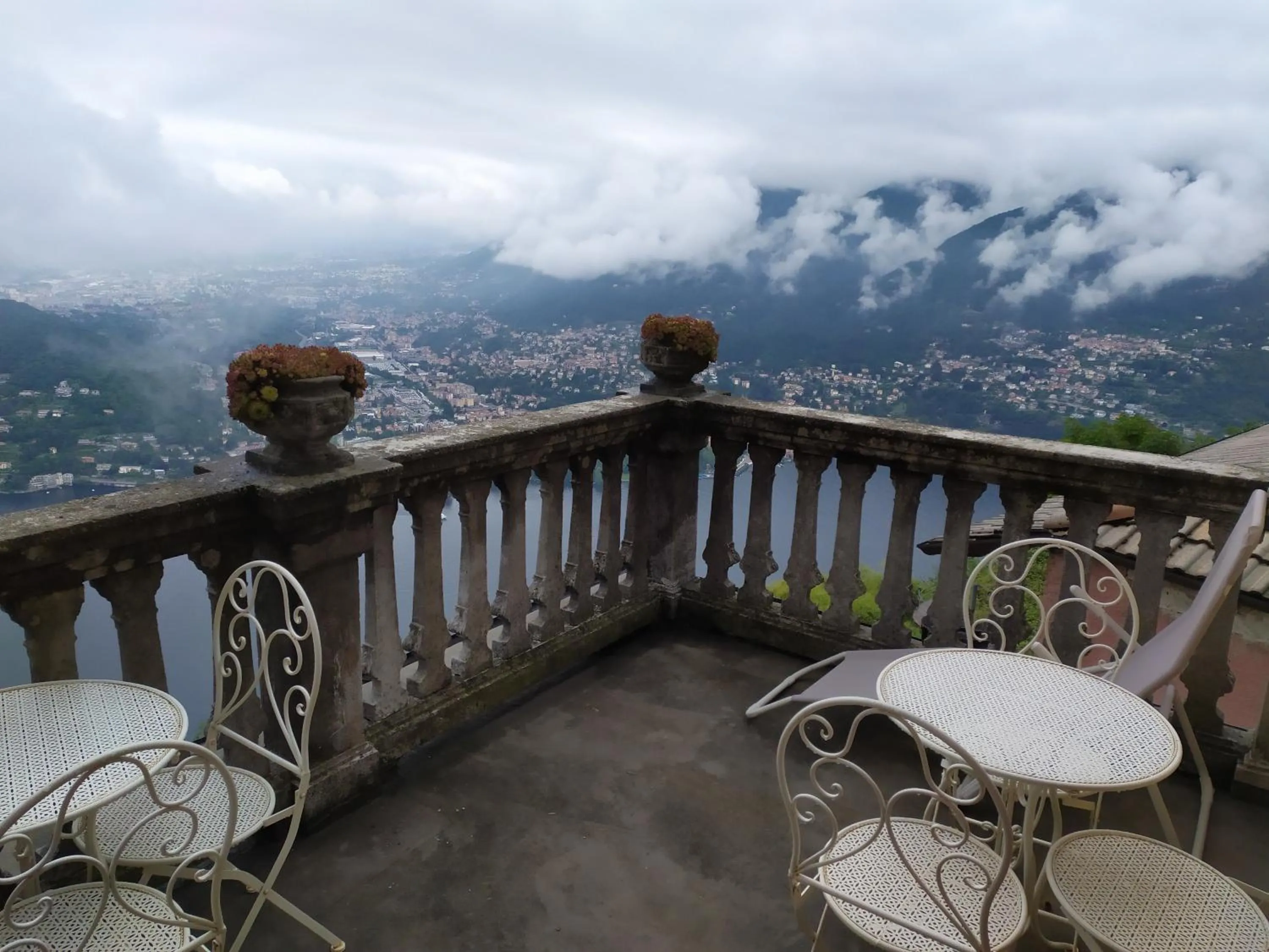 Balcony/Terrace in B&B Il Balcone sul Lago