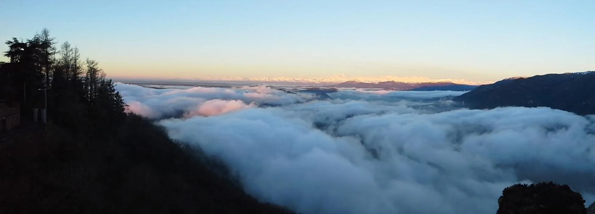 Natural landscape in B&B Il Balcone sul Lago