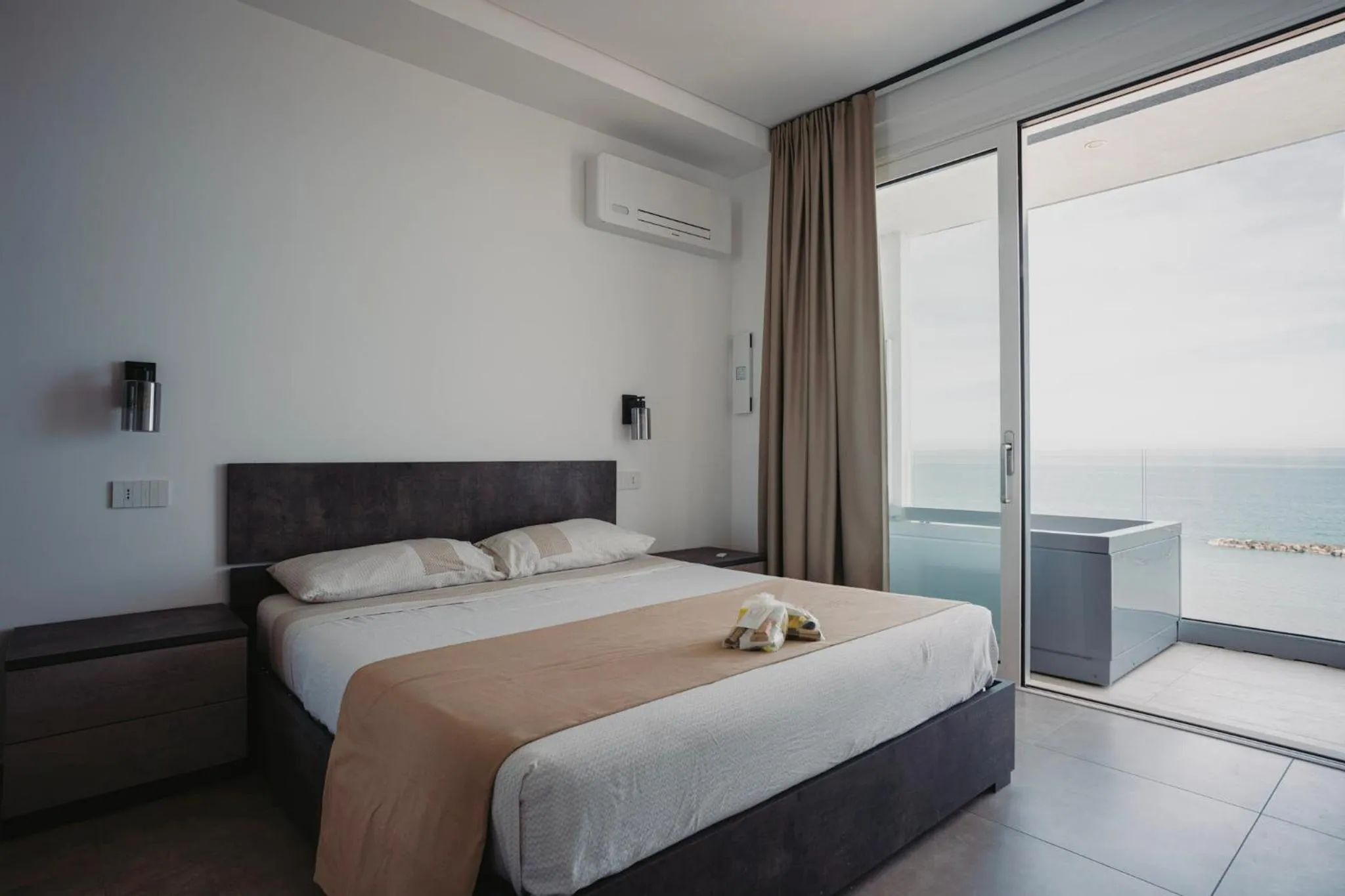 Bedroom in Hotel Baia Marina