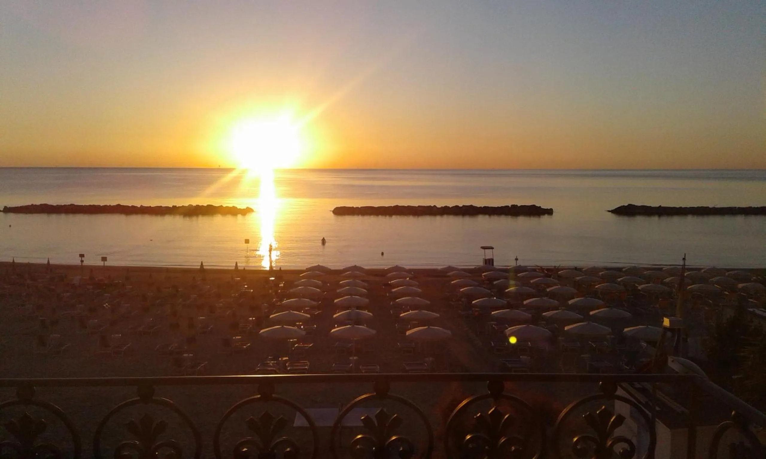 Beach in Hotel Baia Marina