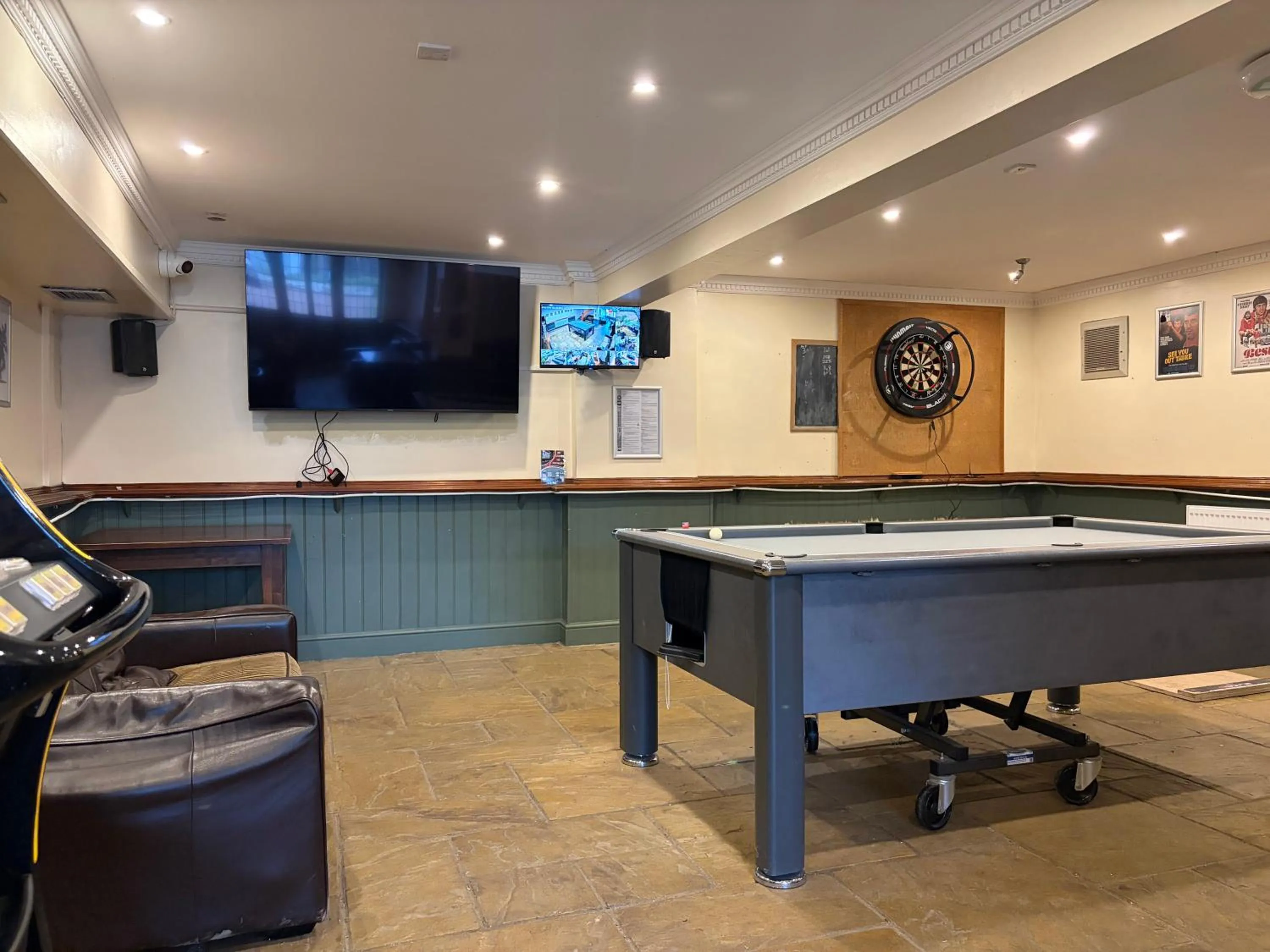 Game Room in Captain Howey Hotel