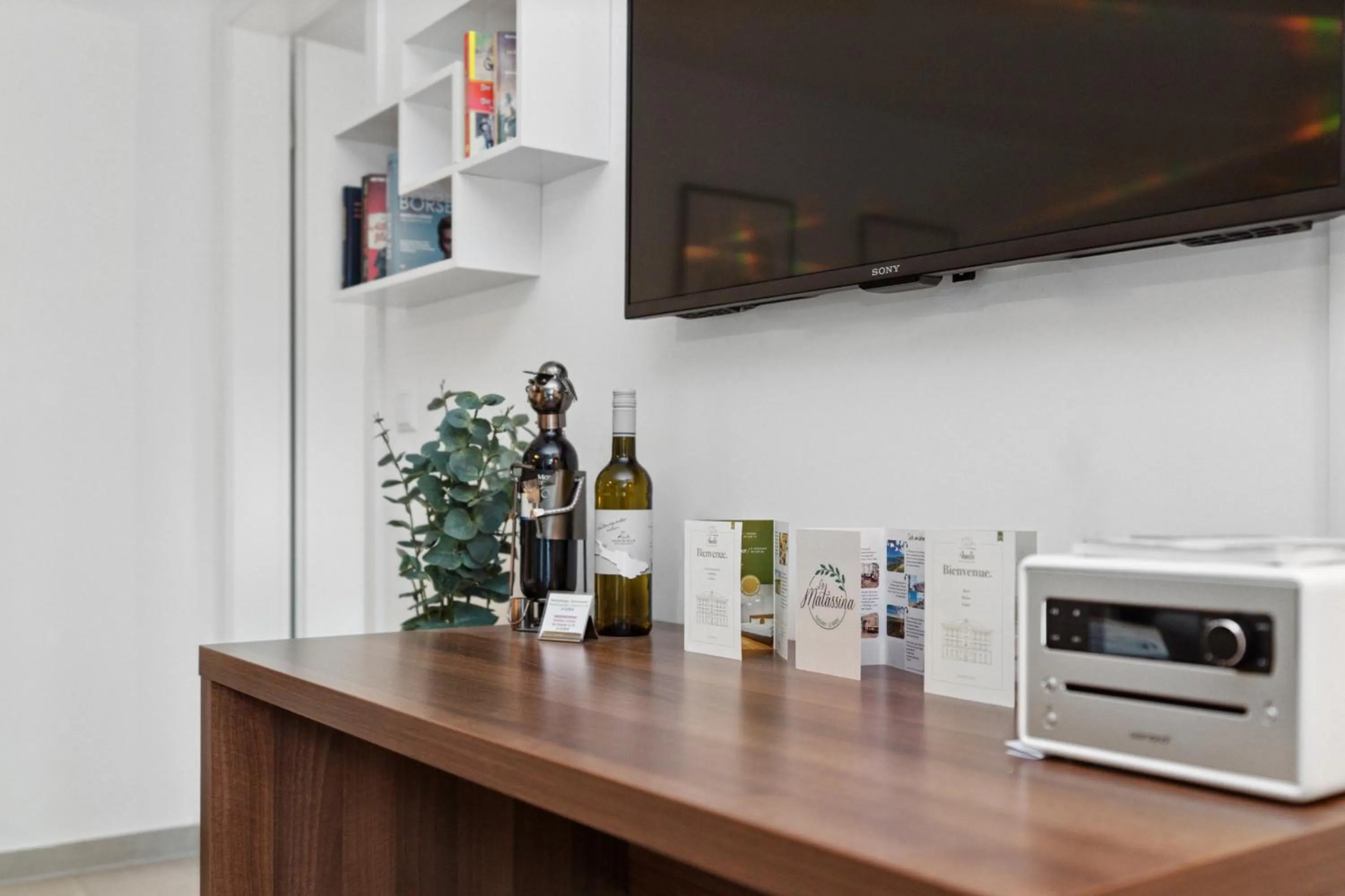 TV and multimedia in Amelie chez Inez