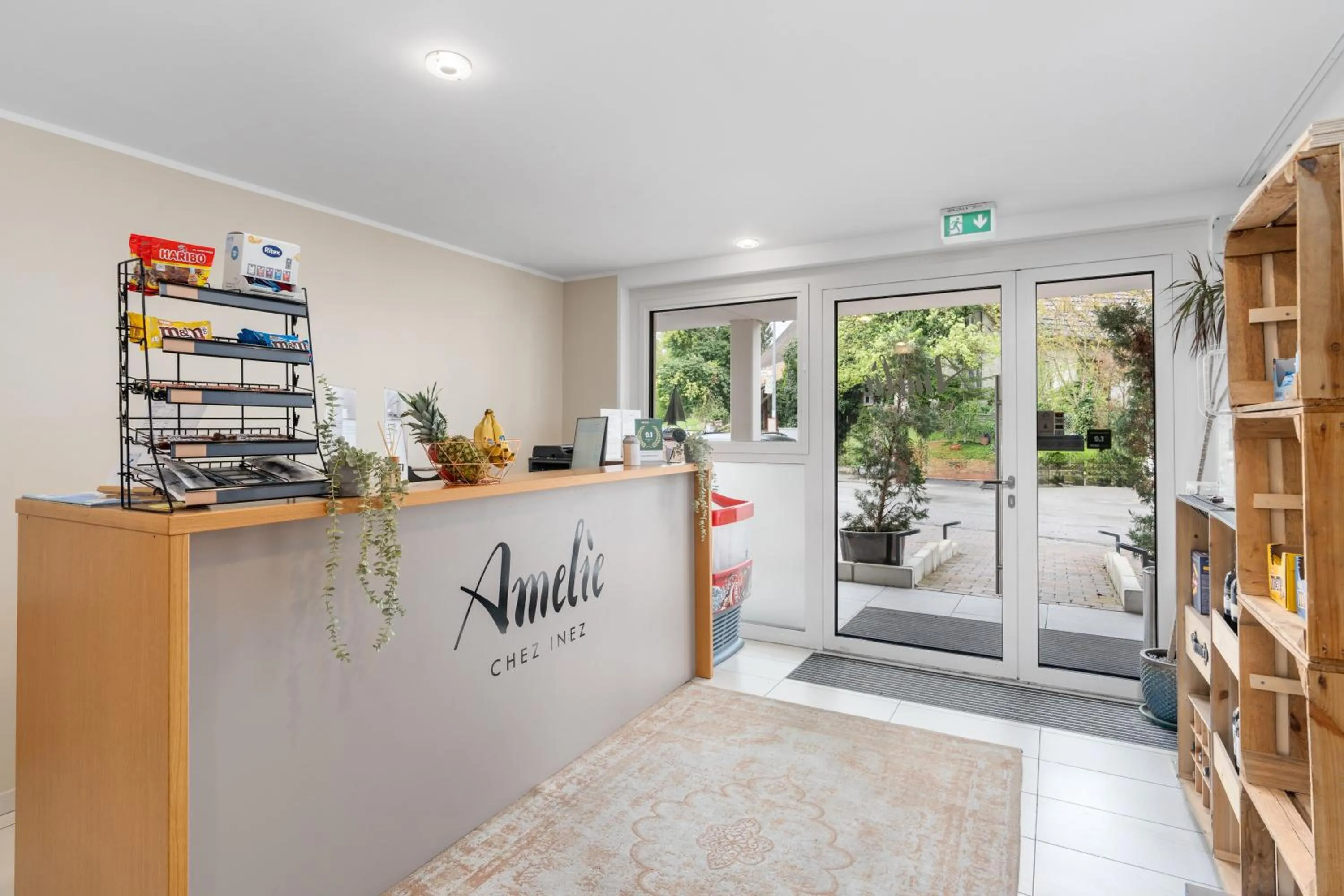 Lobby or reception in Amelie chez Inez