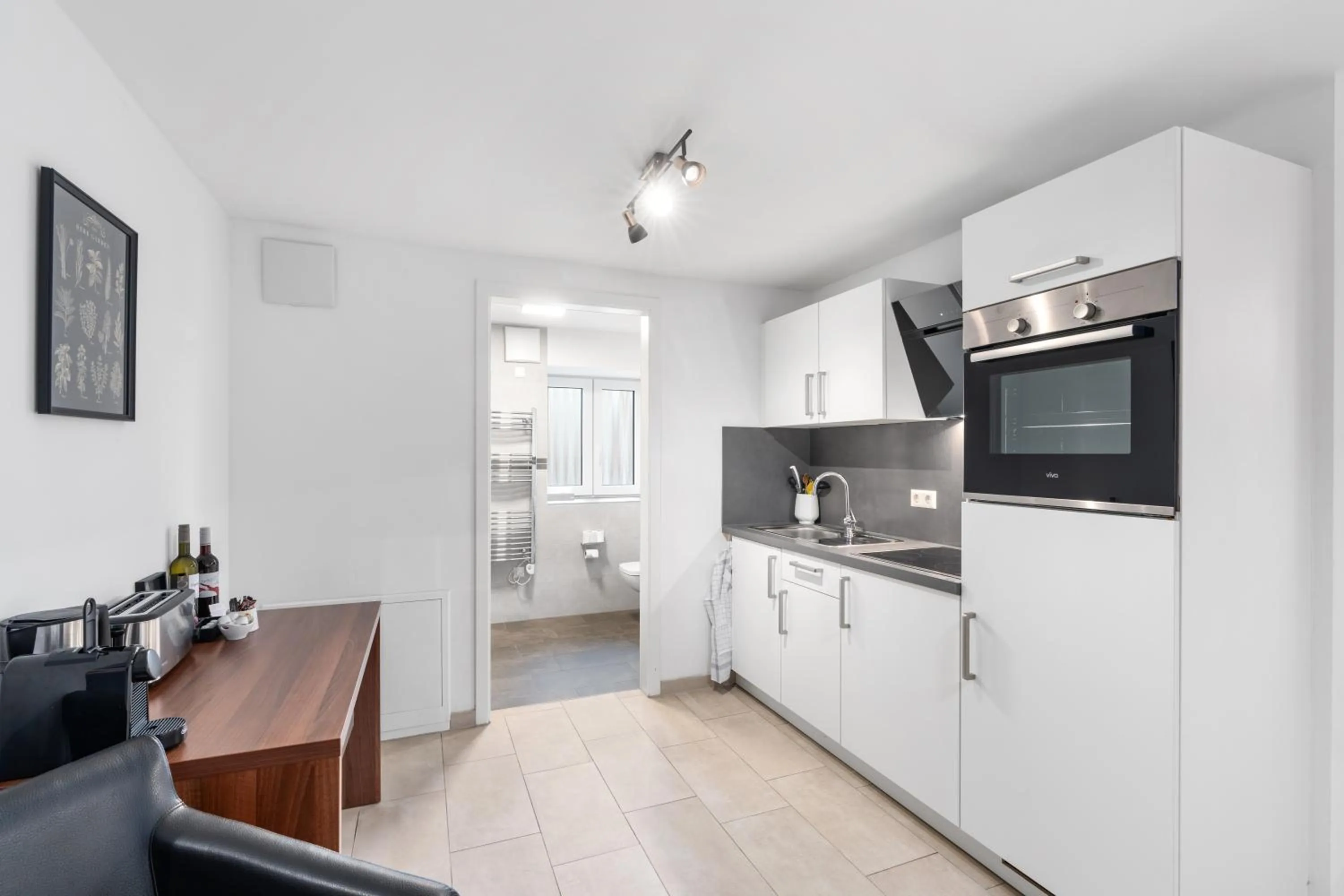 Kitchen or kitchenette in Amelie chez Inez