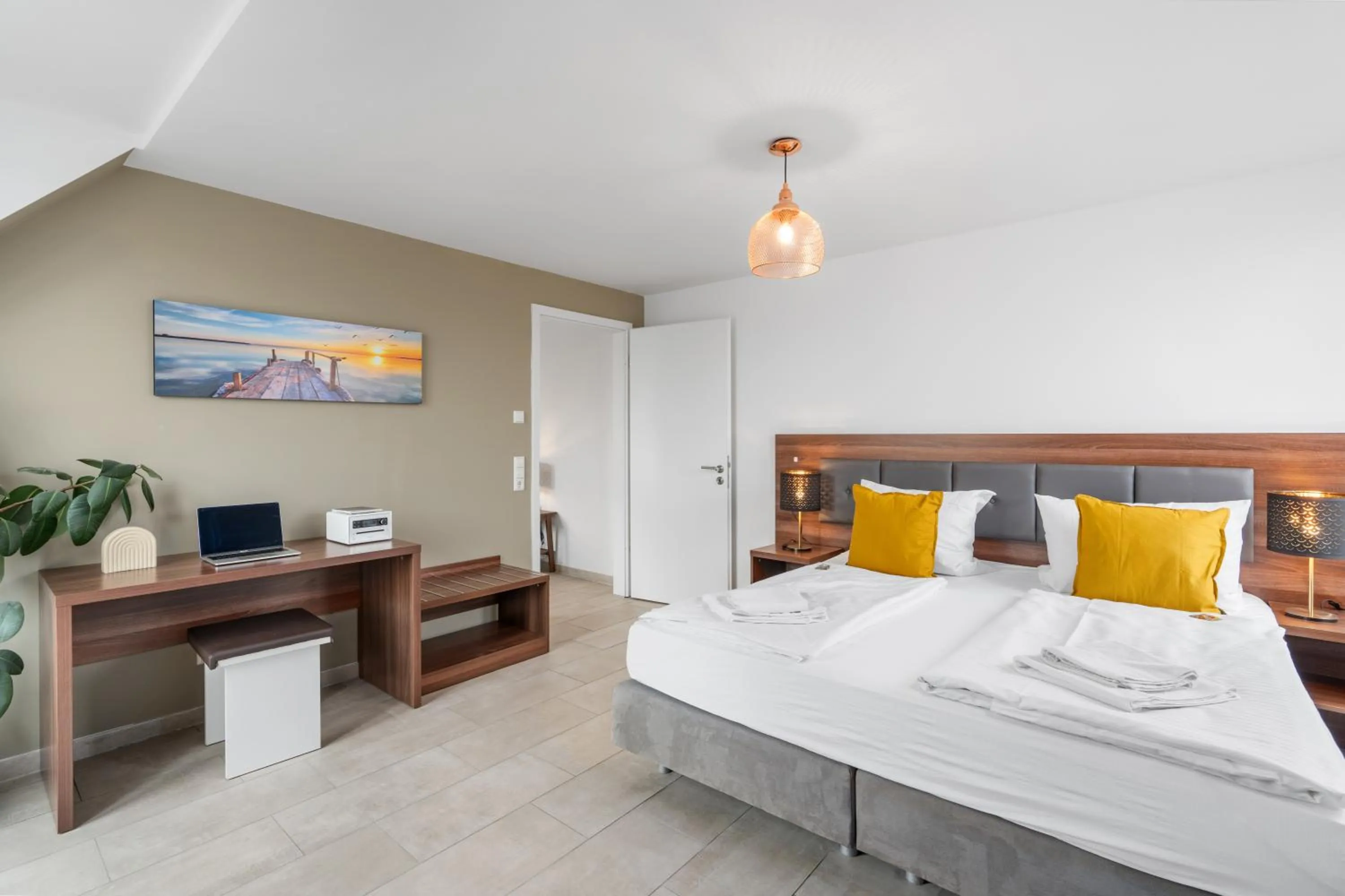 Bed in Amelie chez Inez