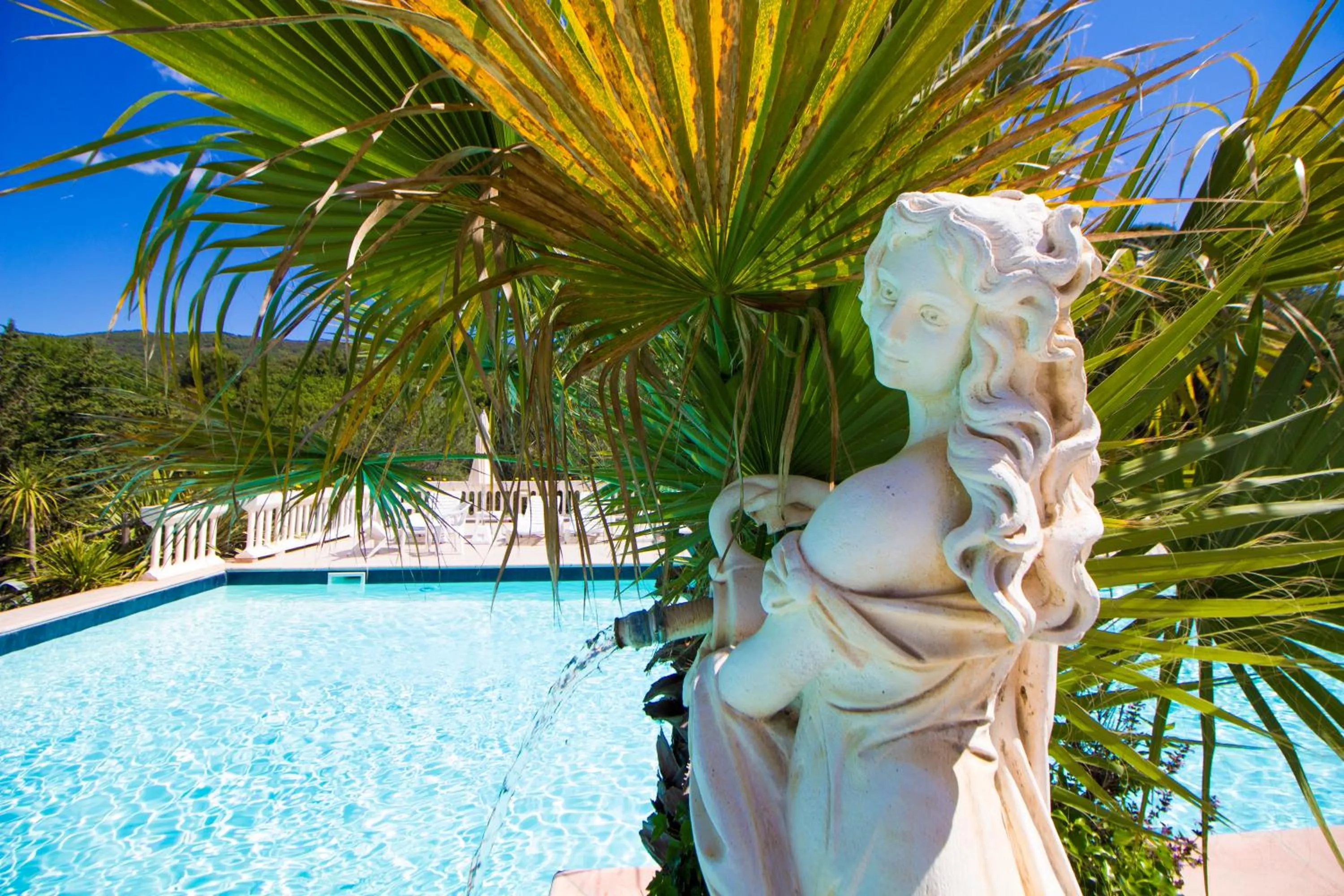 Pool view in Residence Oasis