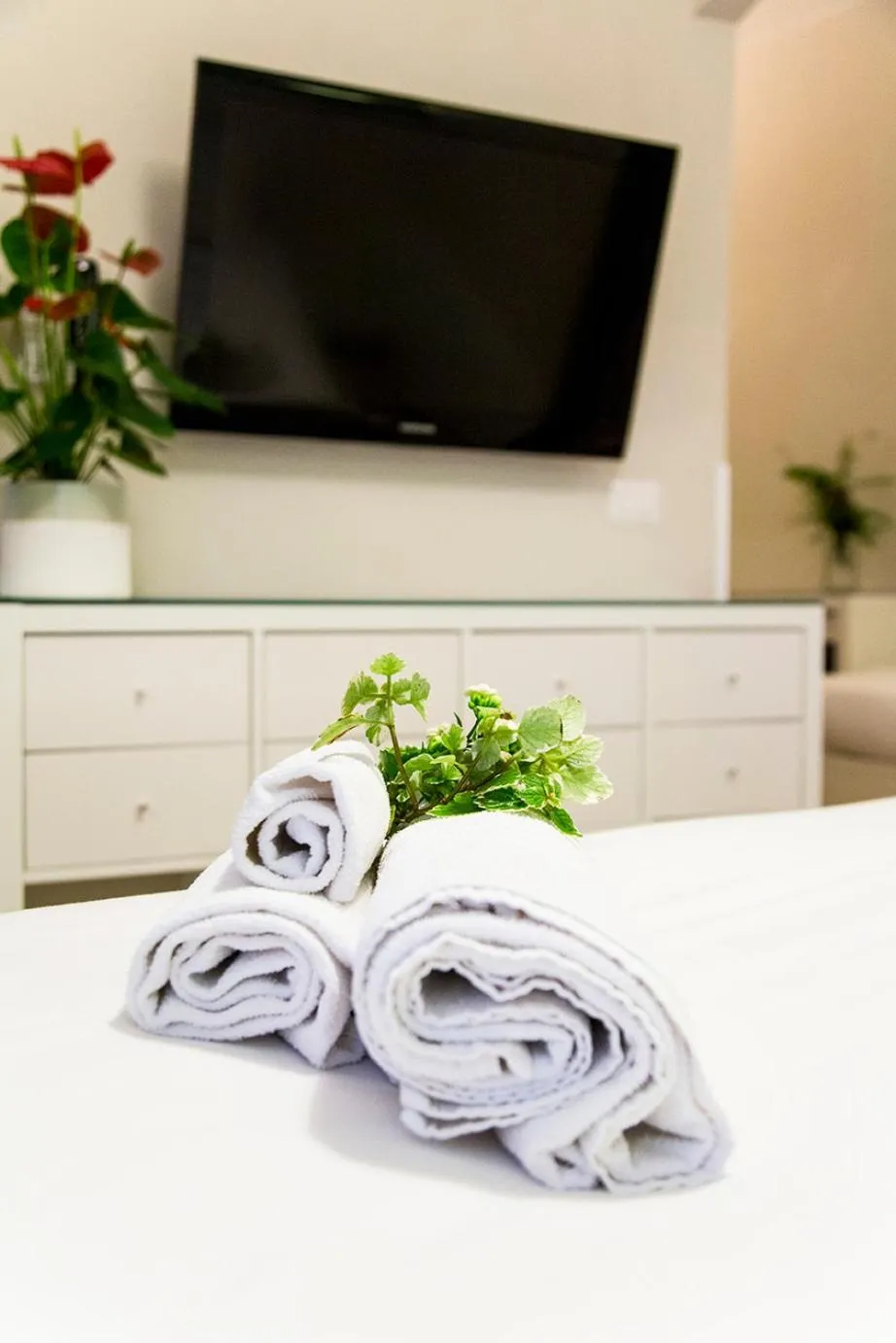 Decorative detail in B&B Casetta Roma