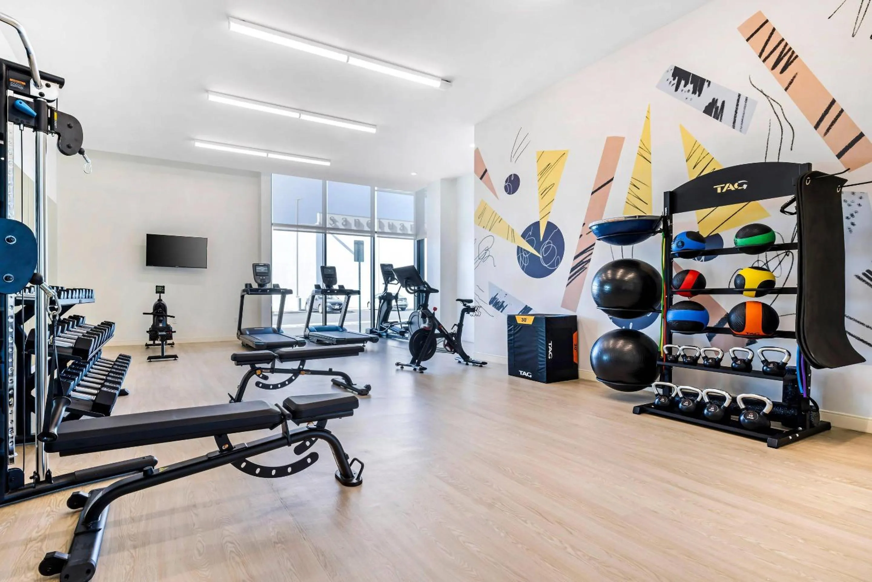 Fitness centre/facilities in Cambria Hotel Burbank Airport