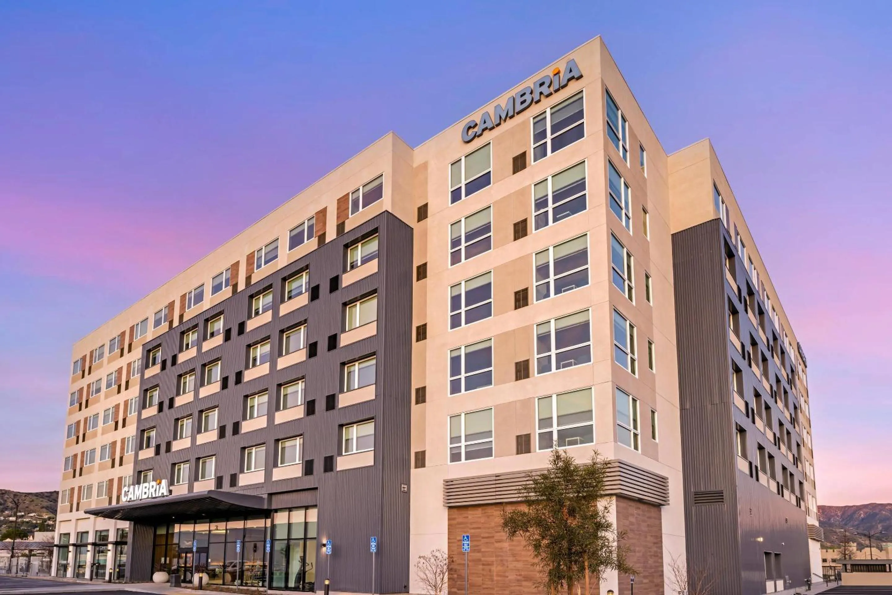 Property building in Cambria Hotel Burbank Airport