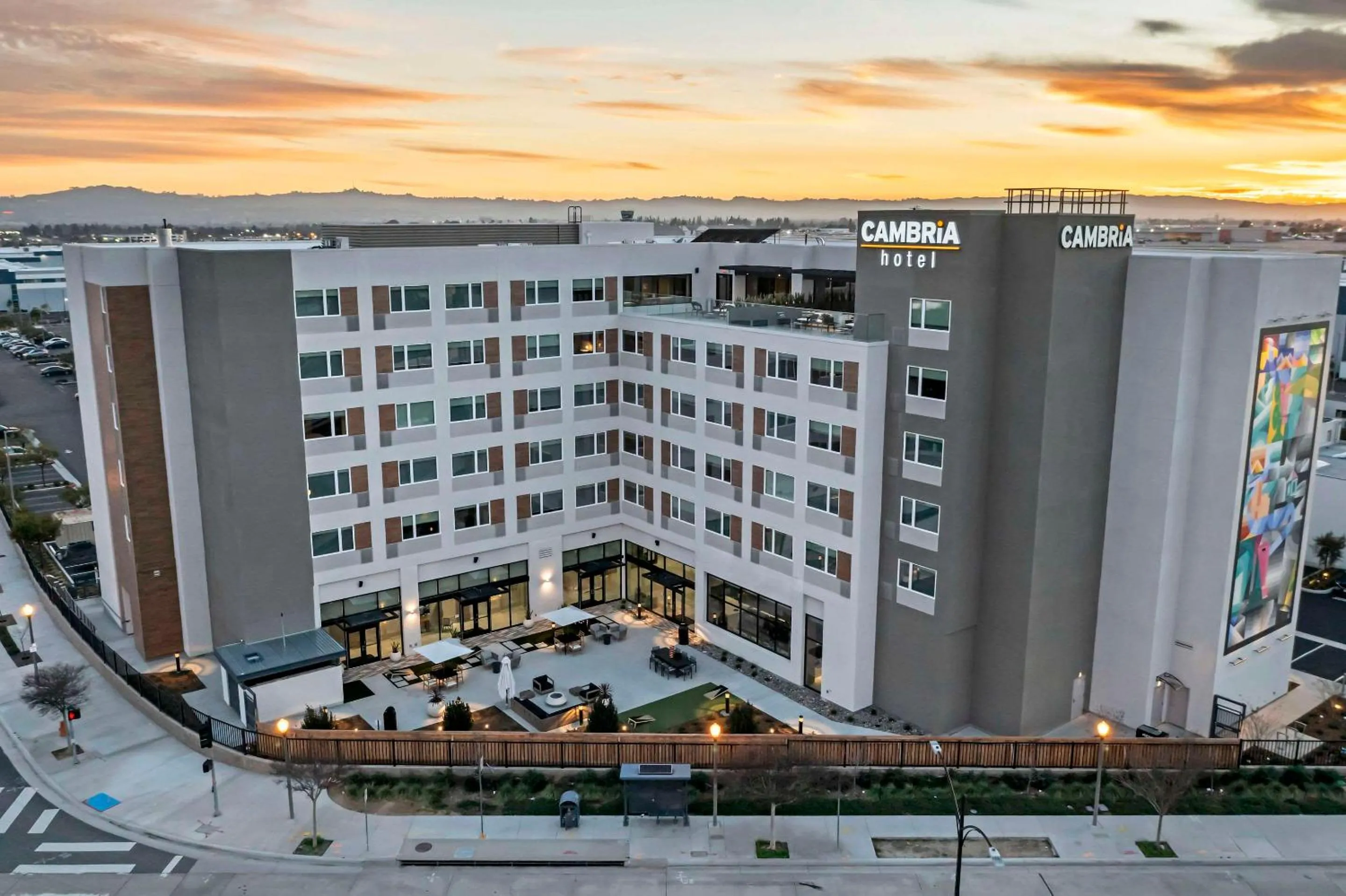 Property building in Cambria Hotel Burbank Airport