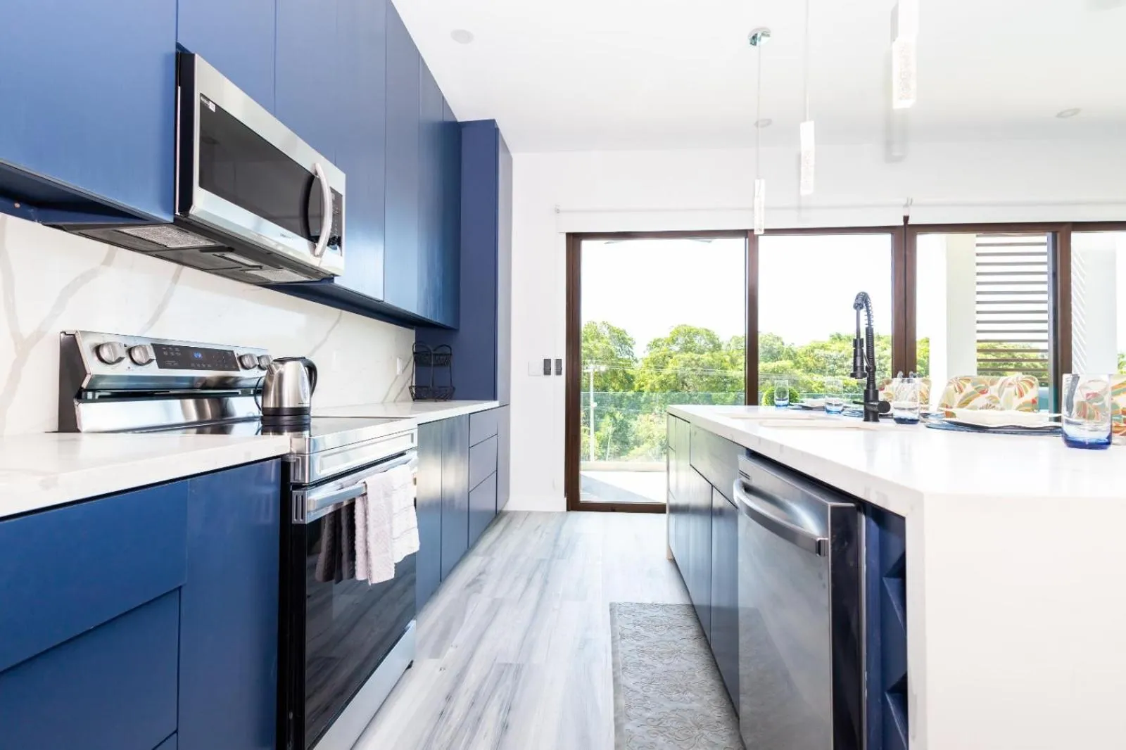 Kitchen or kitchenette in Acqua di Mare Resort