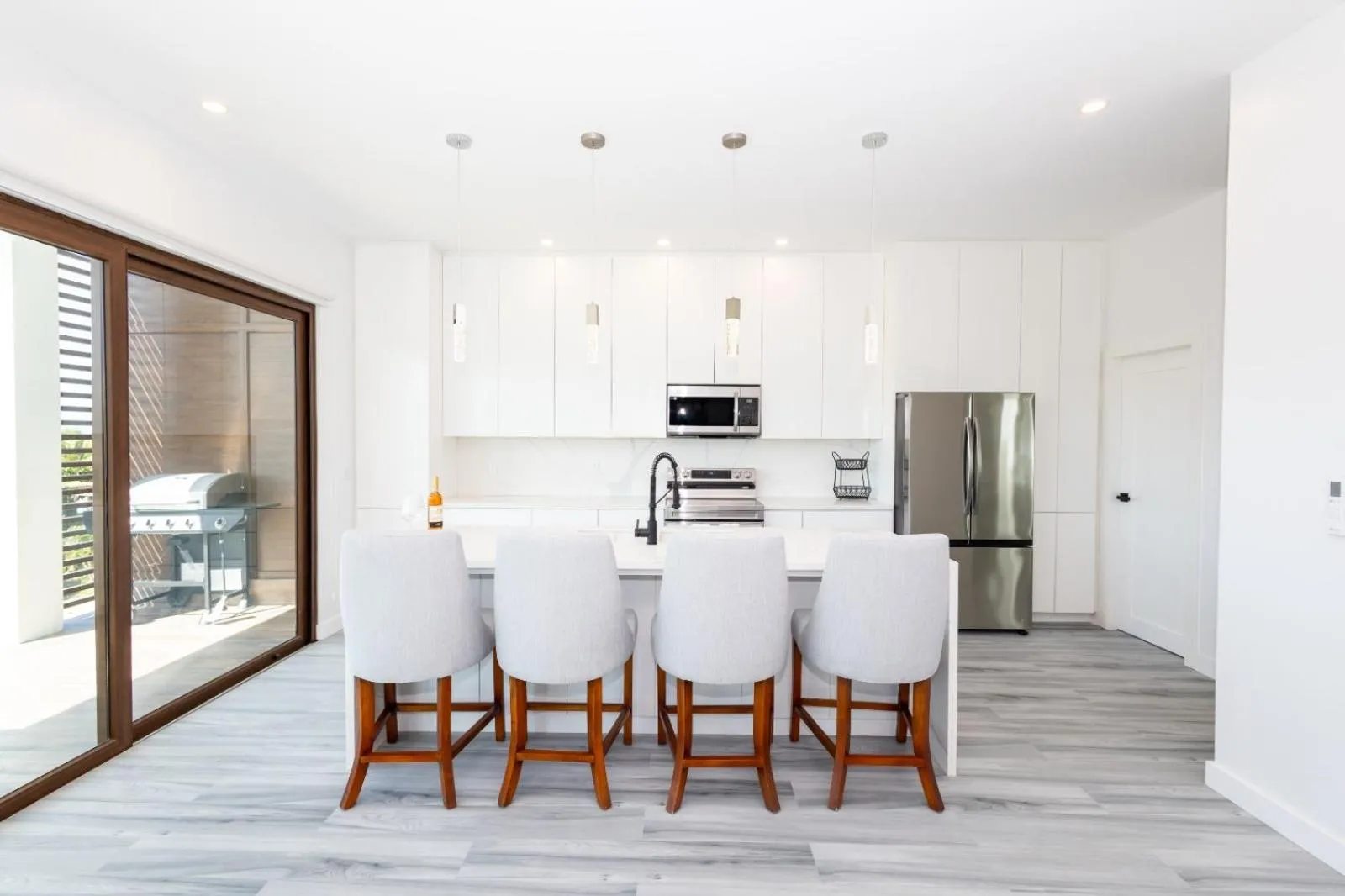 Kitchen or kitchenette in Acqua di Mare Resort