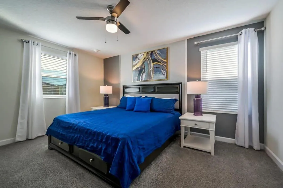 Bed in Family Paradise Space Themed Perfect Location