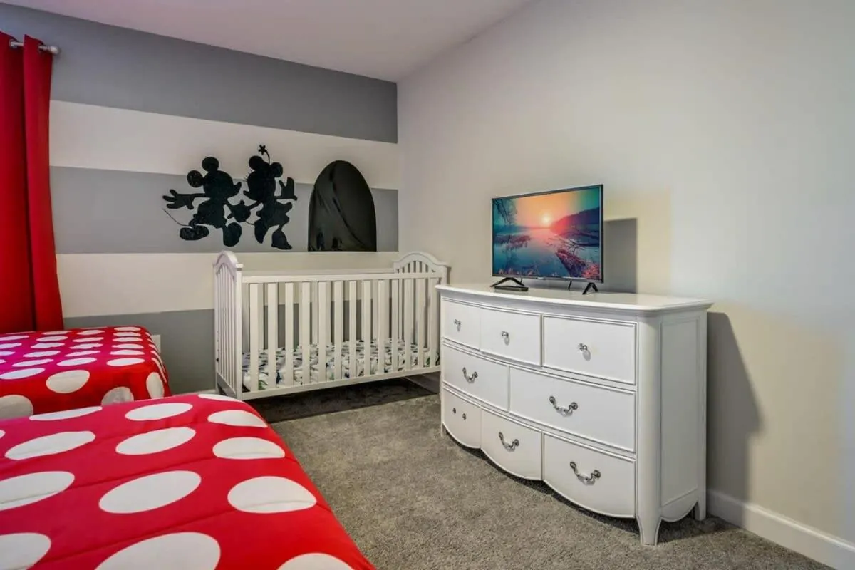 Bed in Family Paradise Space Themed Perfect Location