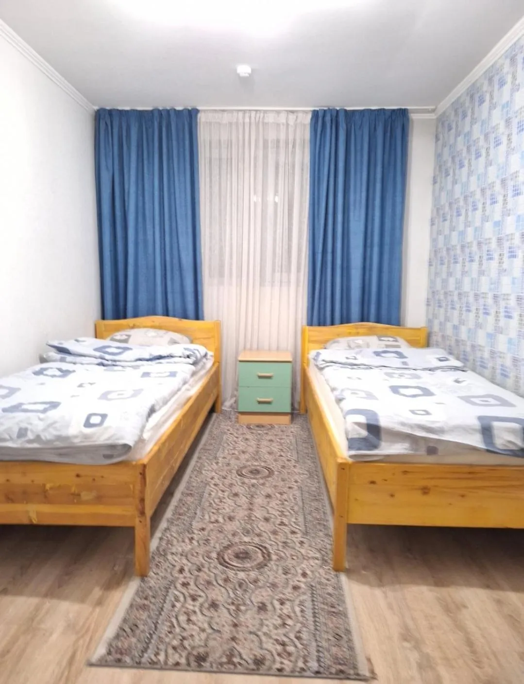 Bedroom, Bed in Riverside Karakol