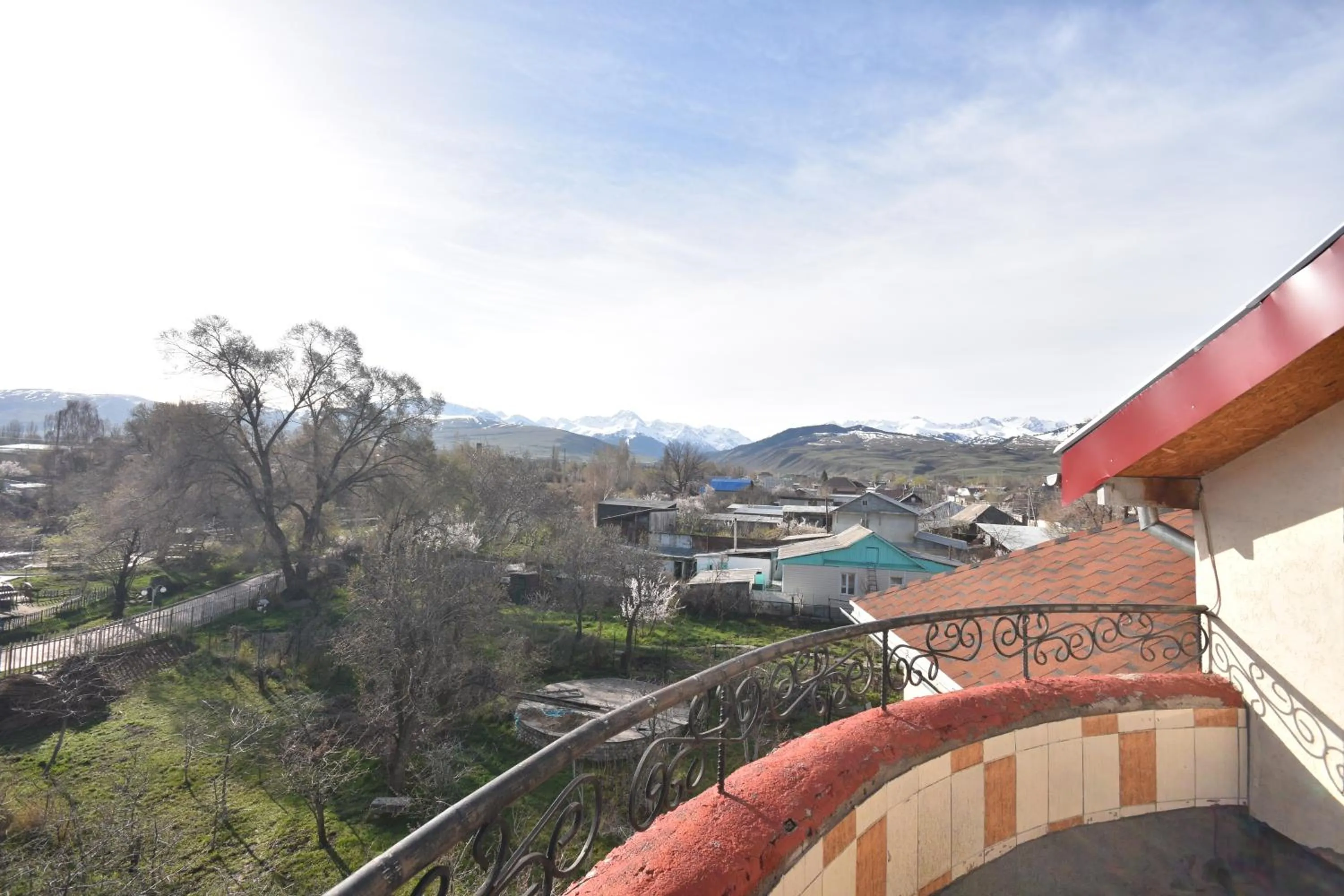 Mountain view in Riverside Karakol